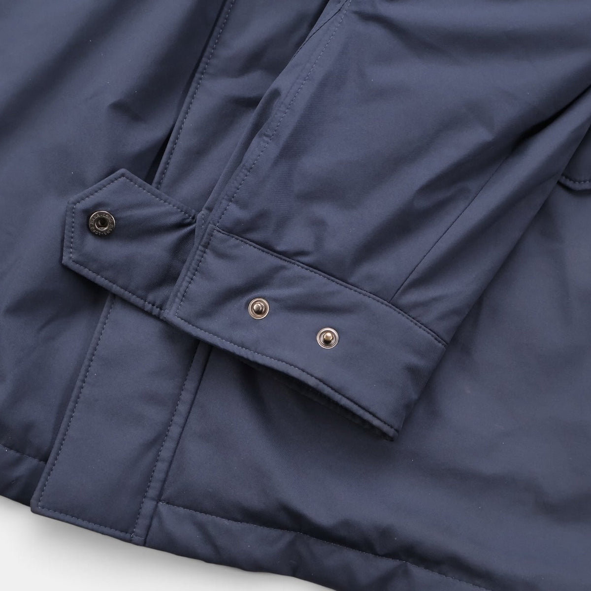 Navy Hooded Castarino Lined Coat
