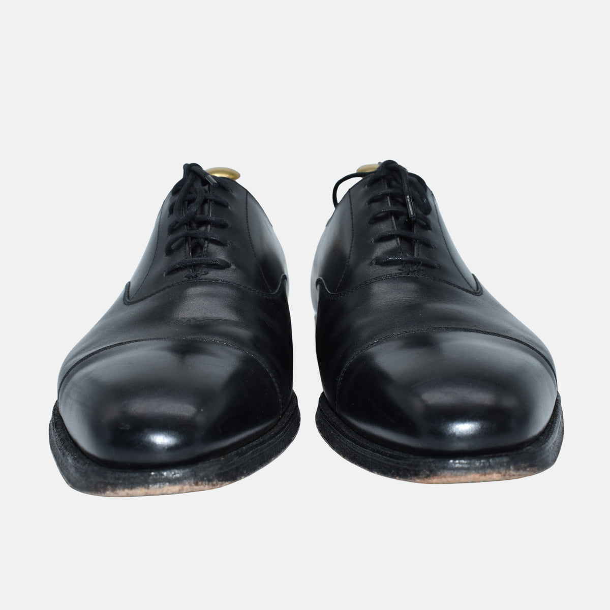 Black Shoes made of Leather (EU 42)
