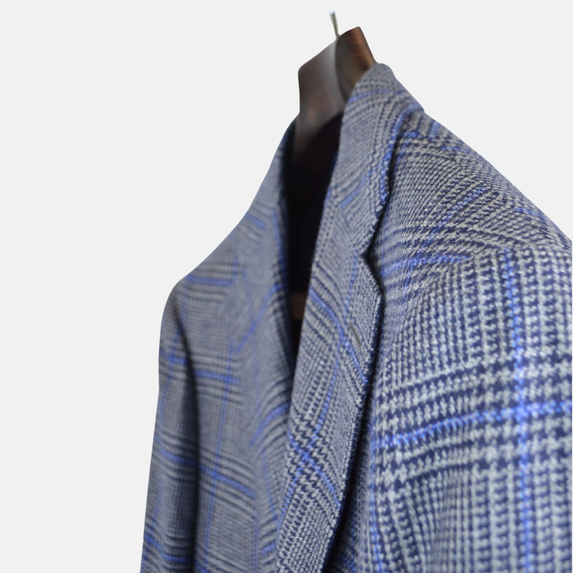 Blue/Grey Blazer made of Cashmere (EU 52)