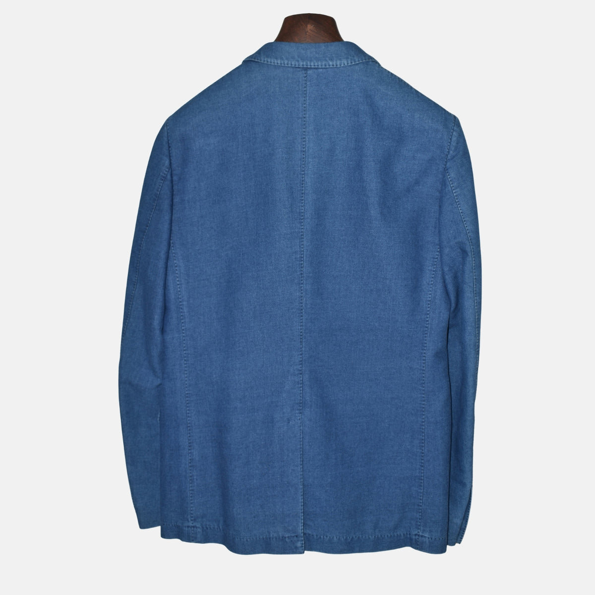 Blue Denim Blazer made of Cotton (EU 50)