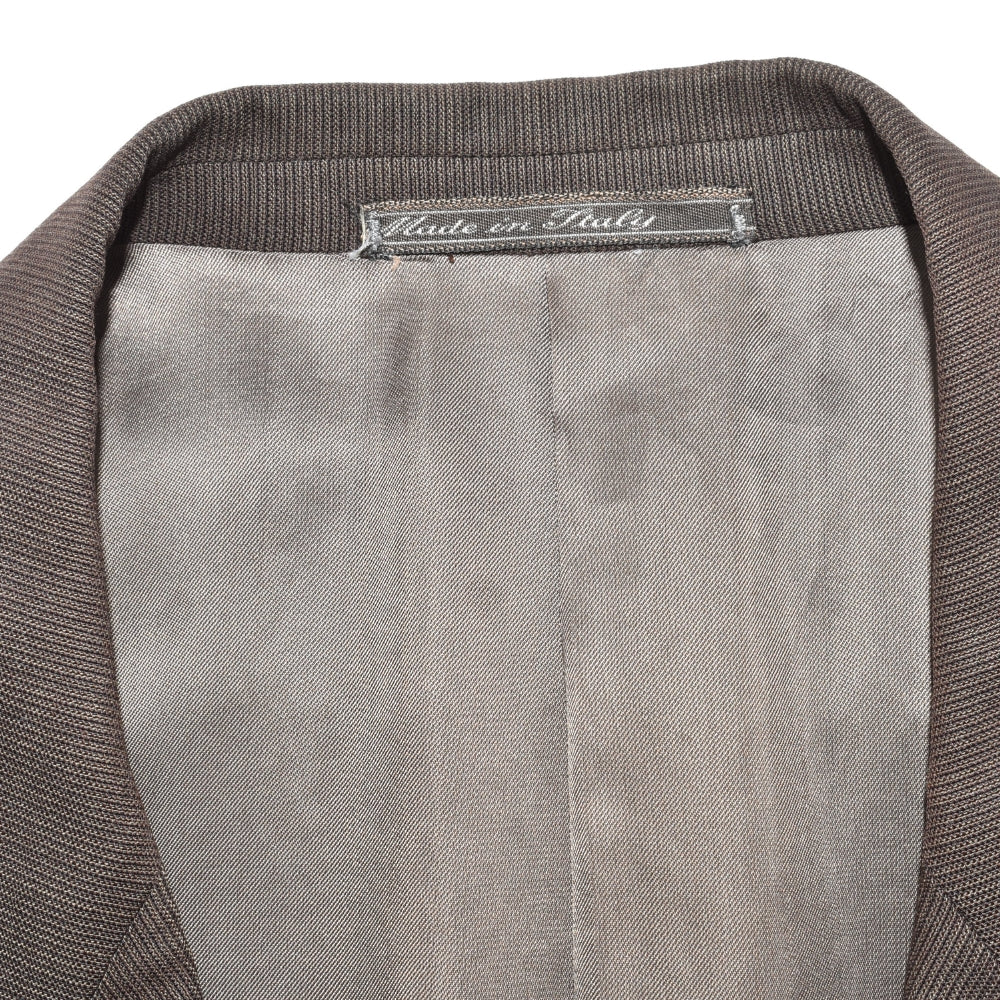 Brown Striped Suit made of Virgin Wool (EU 50)