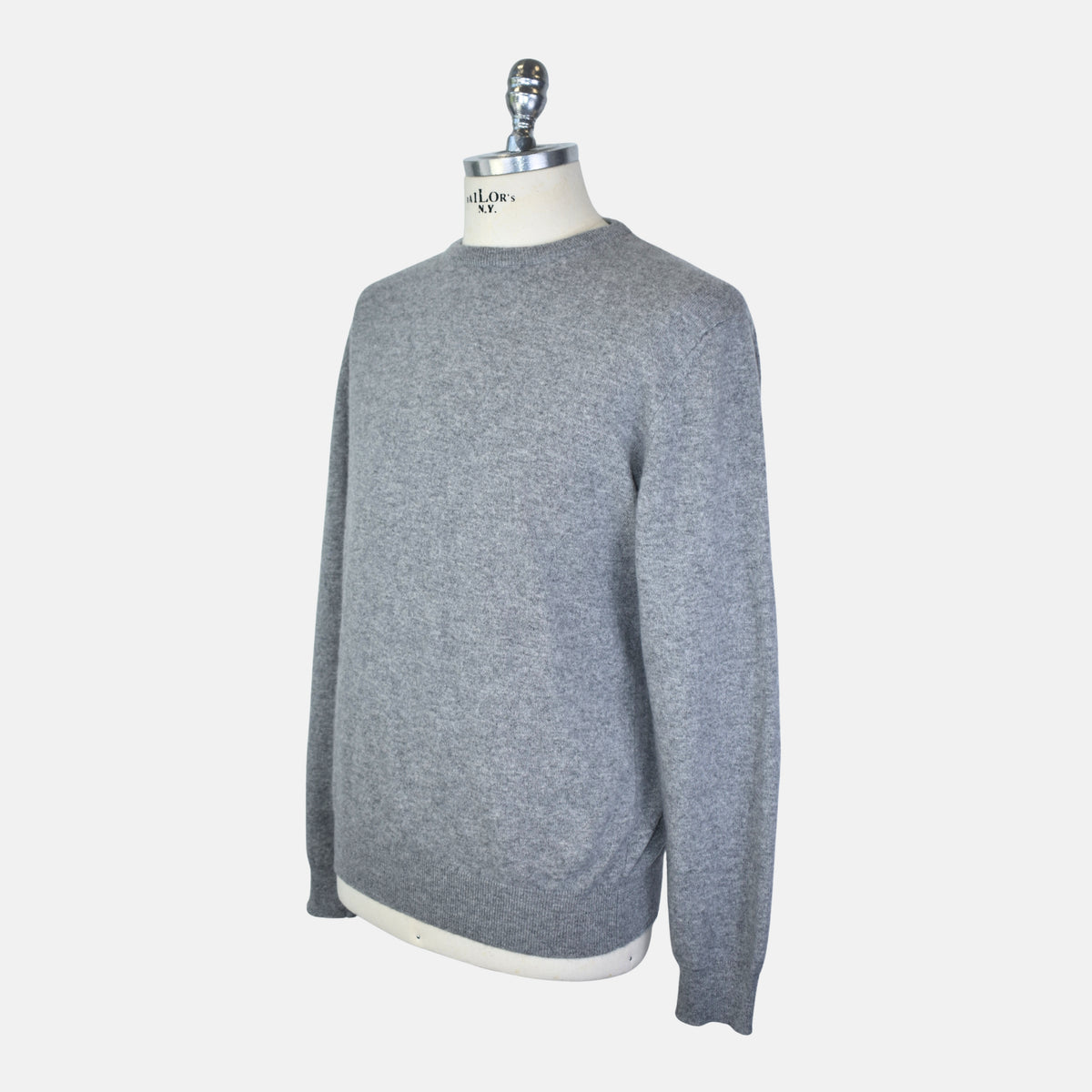 Gray Sweater made of Oasi Cashmere (EU 52)