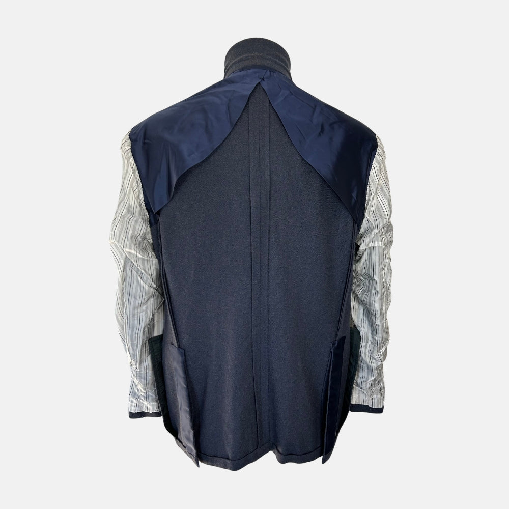 Blue Suit handmade of Camel Hair (EU 46)