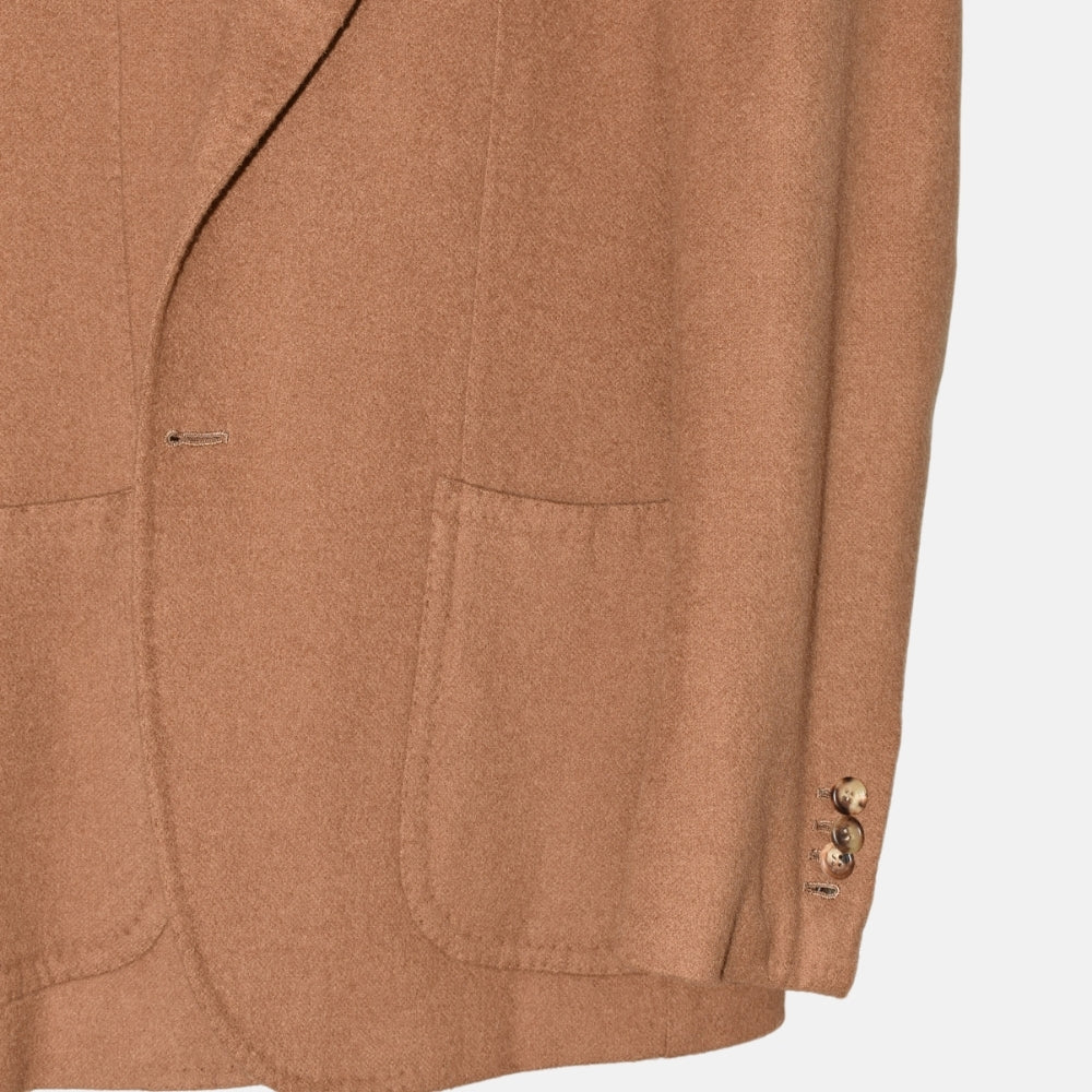 Brown Cashmere/Silk Blazer (EU 46)