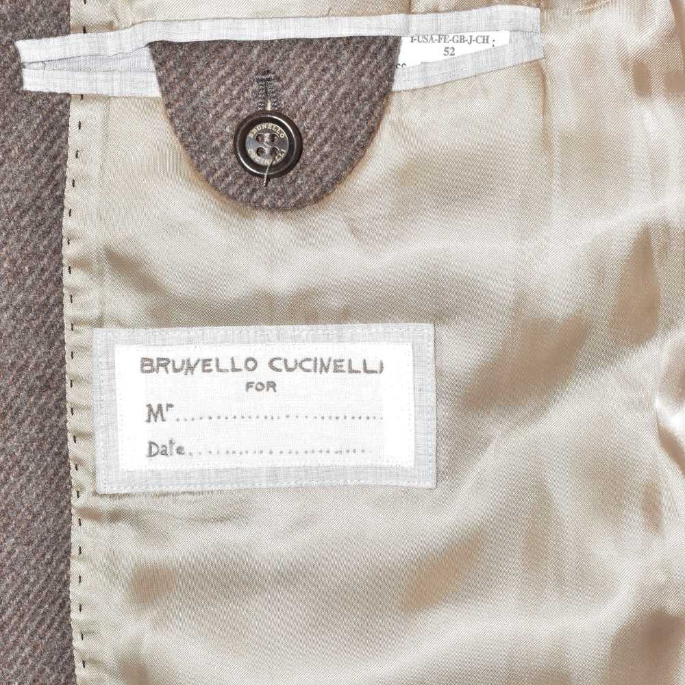 Brown Coat made of Wool/Cashmere (EU 52)