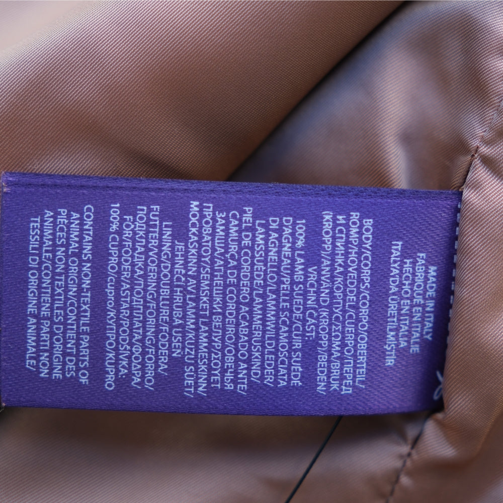Brown Suede Trenchcoat (EU 52)