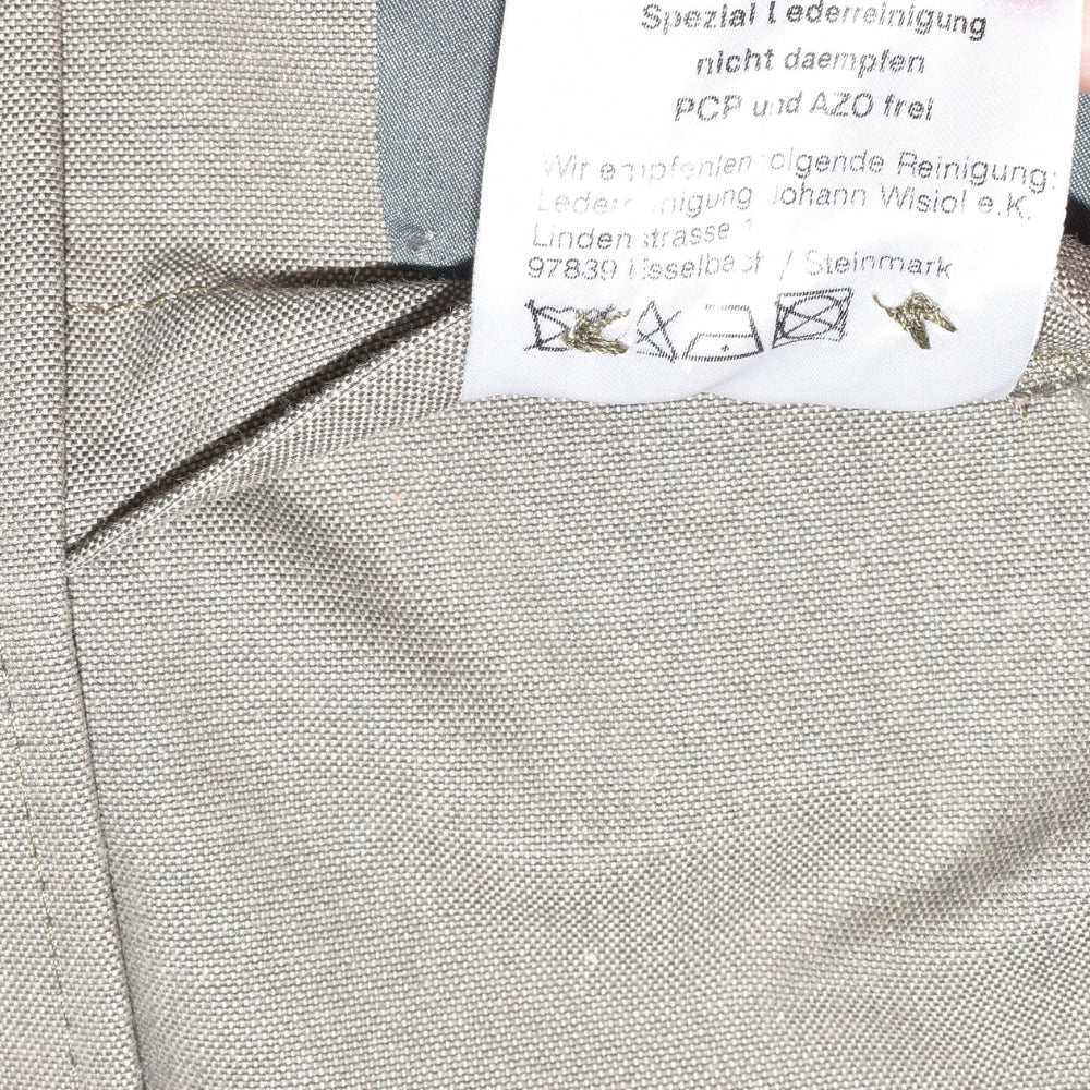 Brown Jacket made of Cotton/Viscose with Suede Details (EU 44)