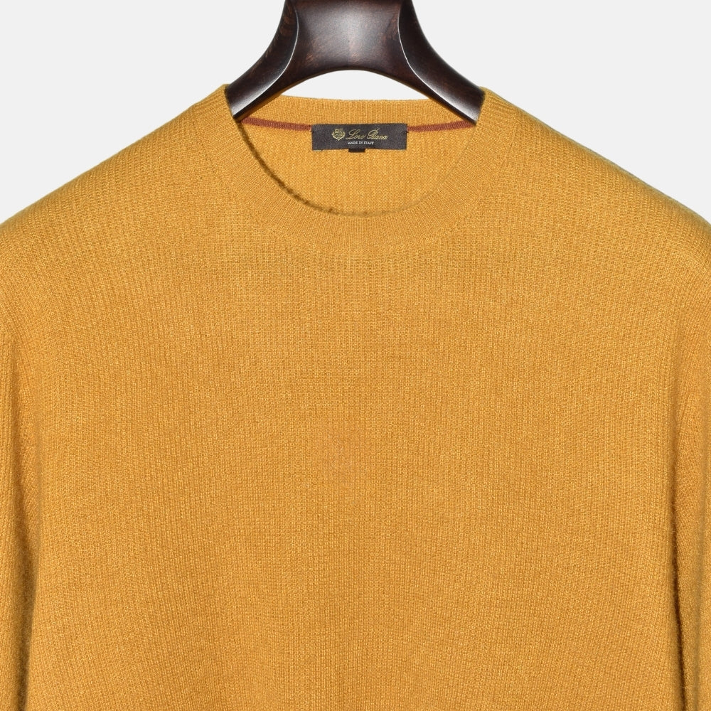 Mustard Sweater made of Cashmere/Silk (EU 52)