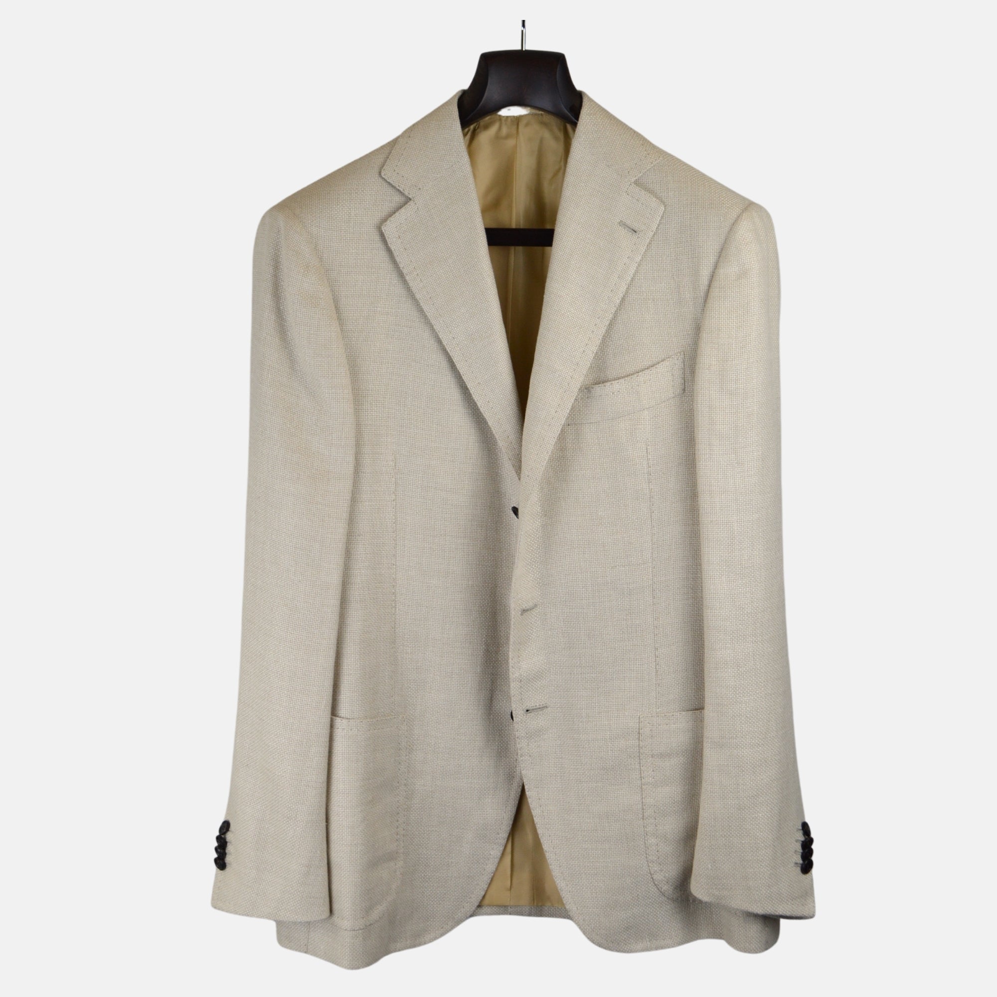 Cream Blazer made of Hamp/Wool (EU 52)