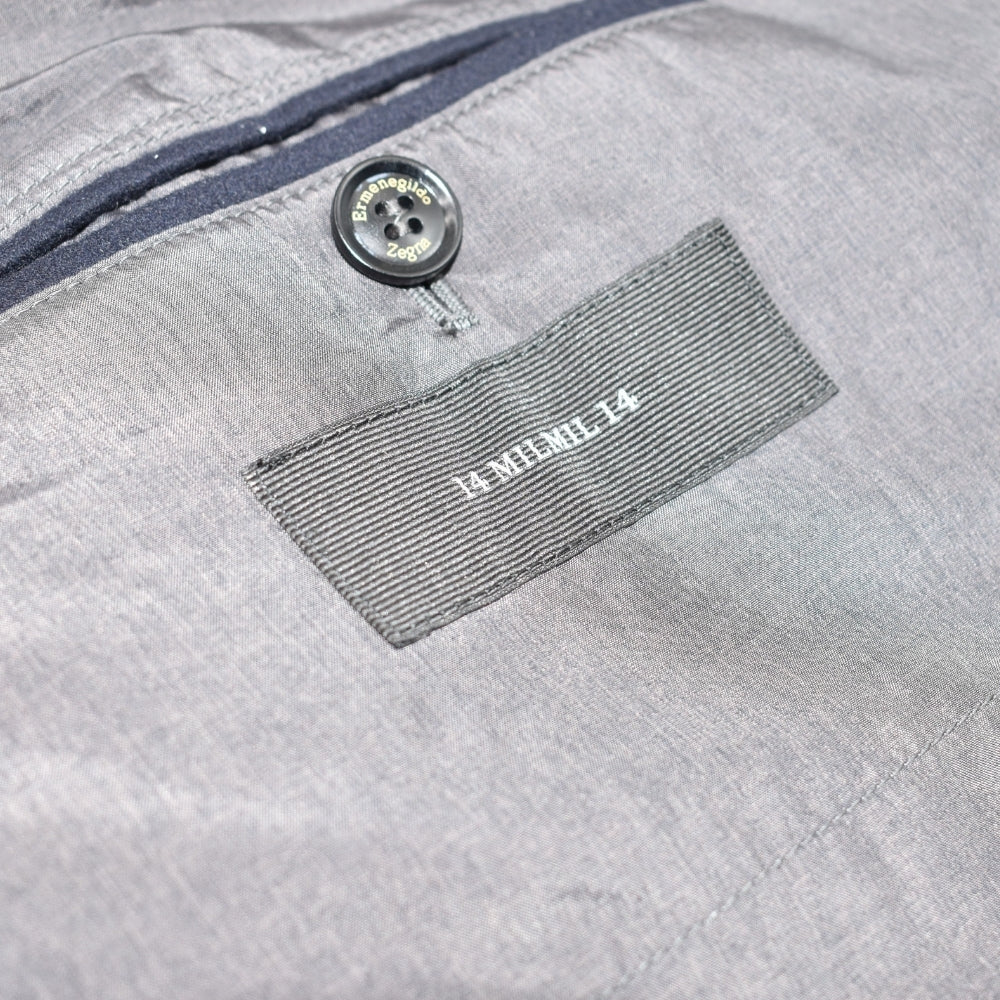 Marineblaue Jacke aus 14 Mil 14 Wolle (EU 52)