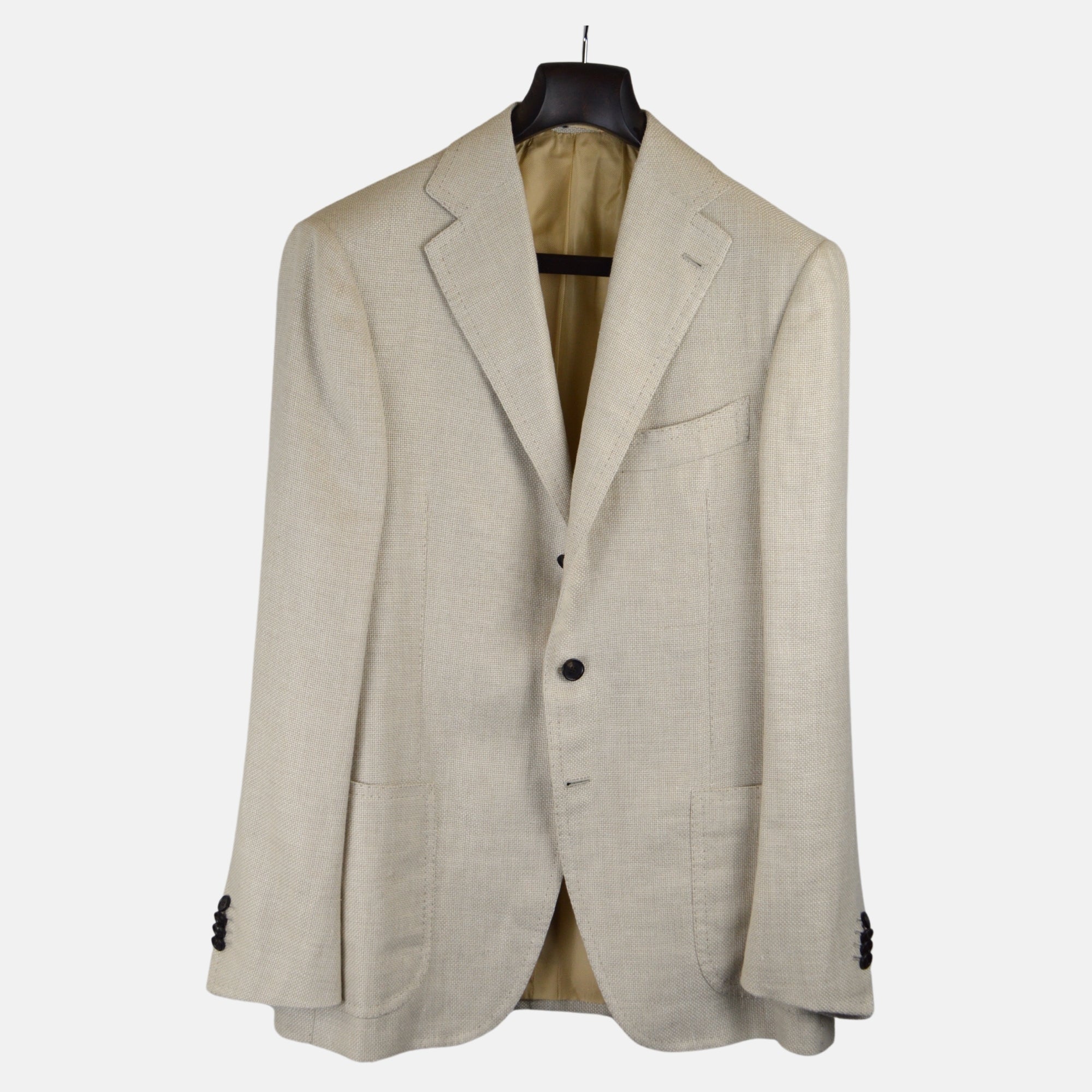 Cream Blazer made of Hamp/Wool (EU 52)