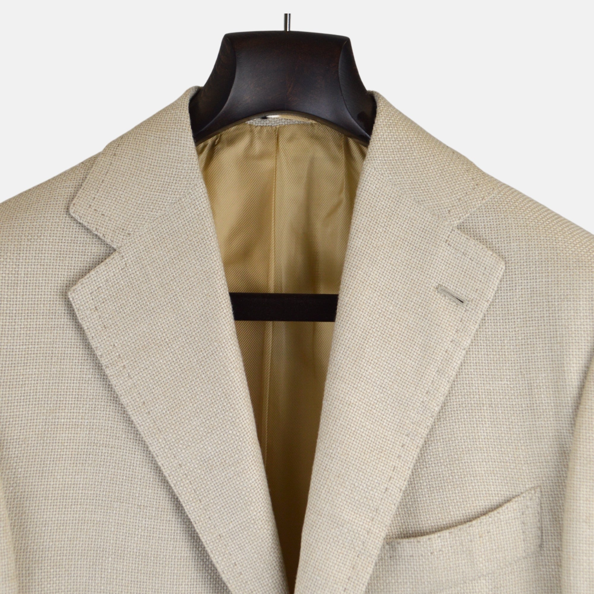 Cream Blazer made of Hamp/Wool (EU 52)