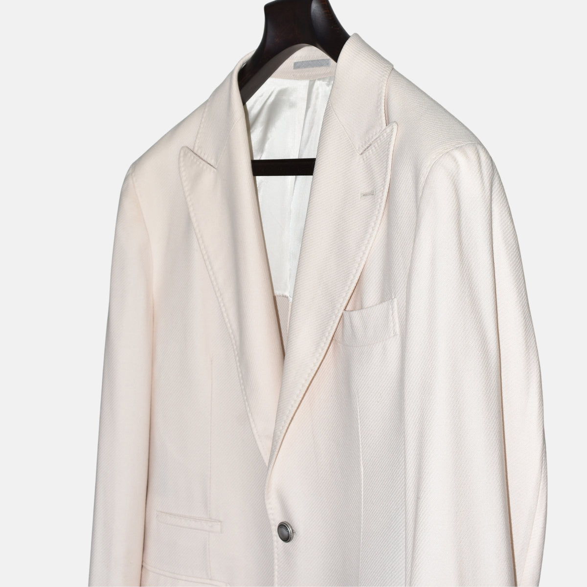 Cream Blazer made of Wool/Silk/Cashmere (EU 50)