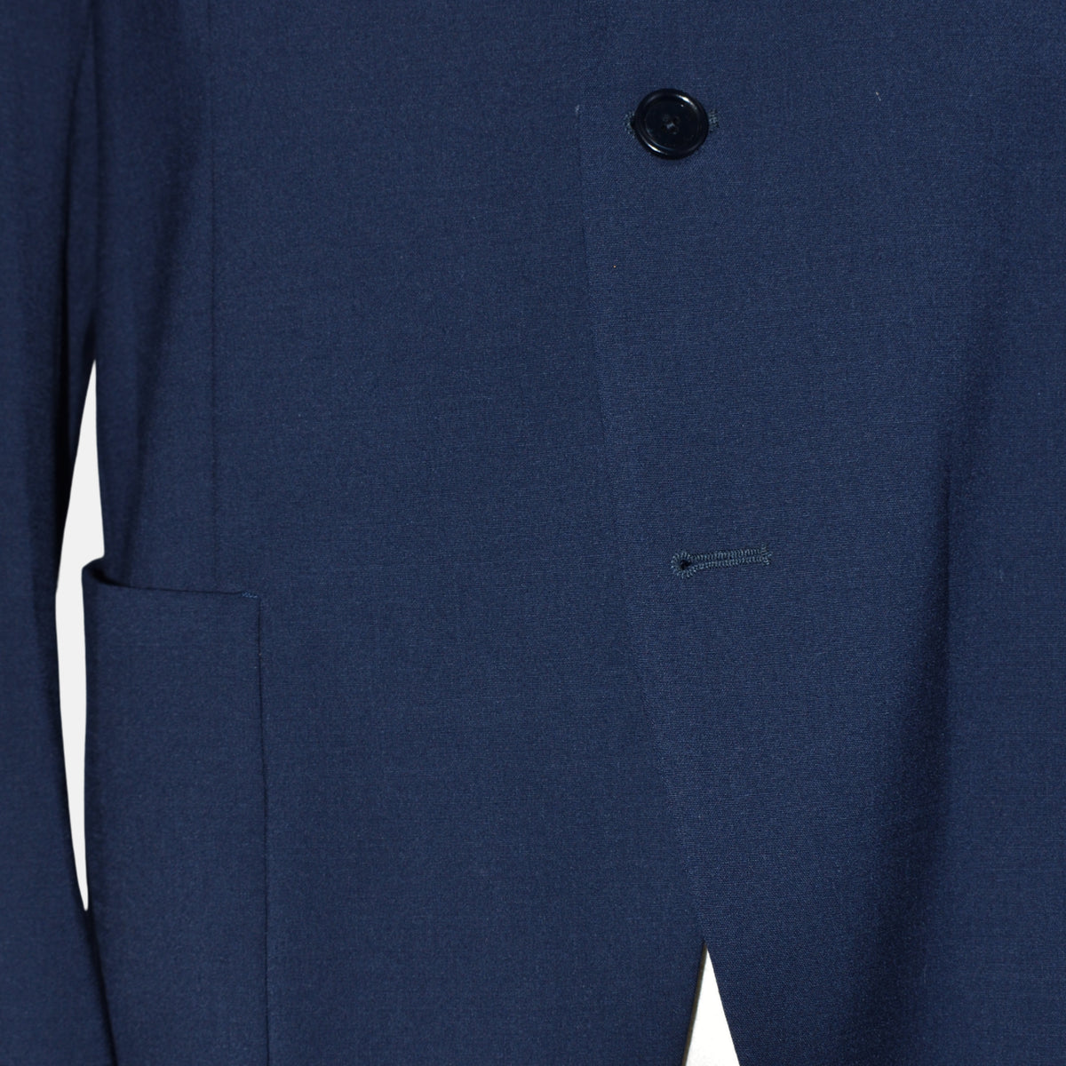 Navy Suit made of Wool/Polyester (EU 50)
