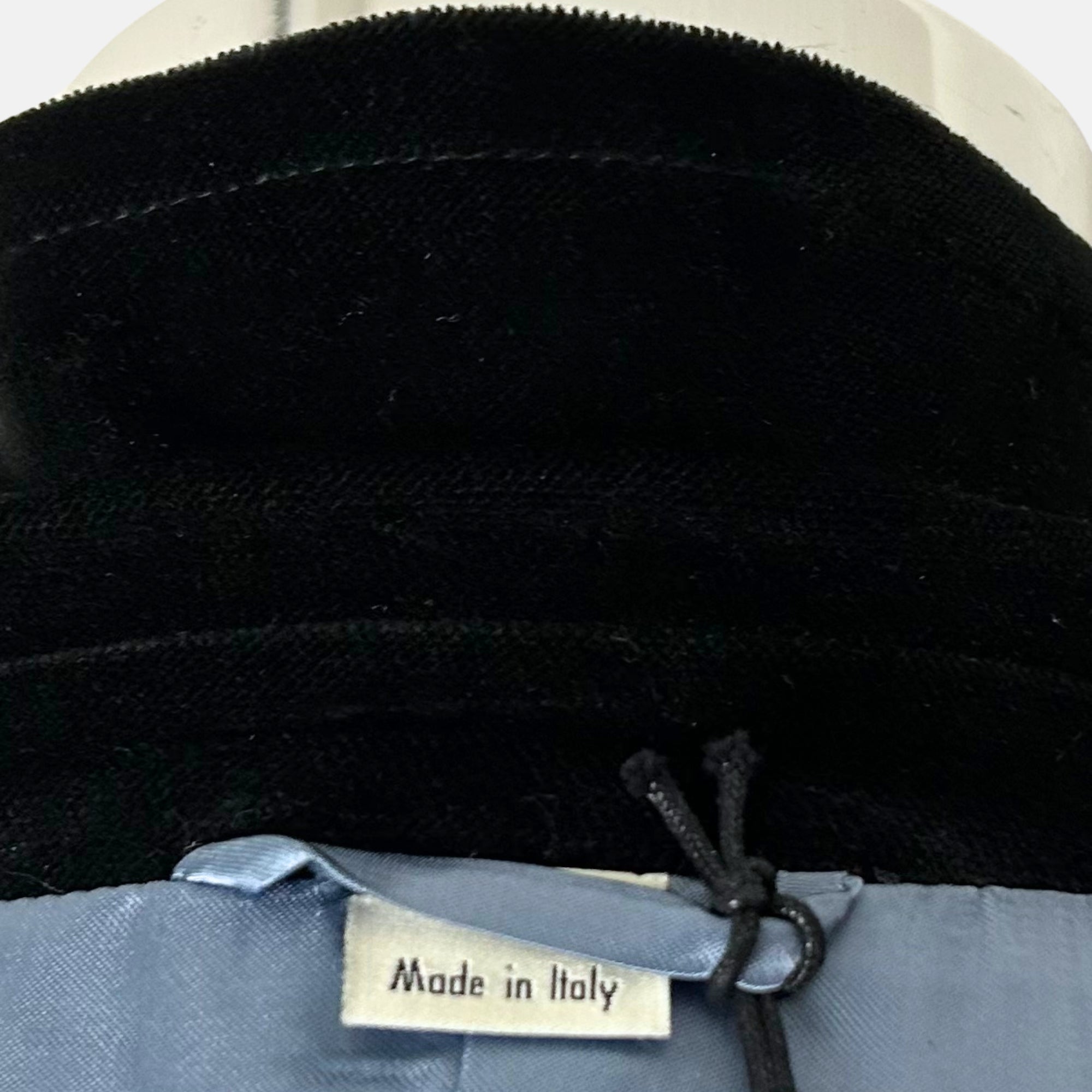 Black Velvet Blazer made of Cotton (EU 46, EU 48)