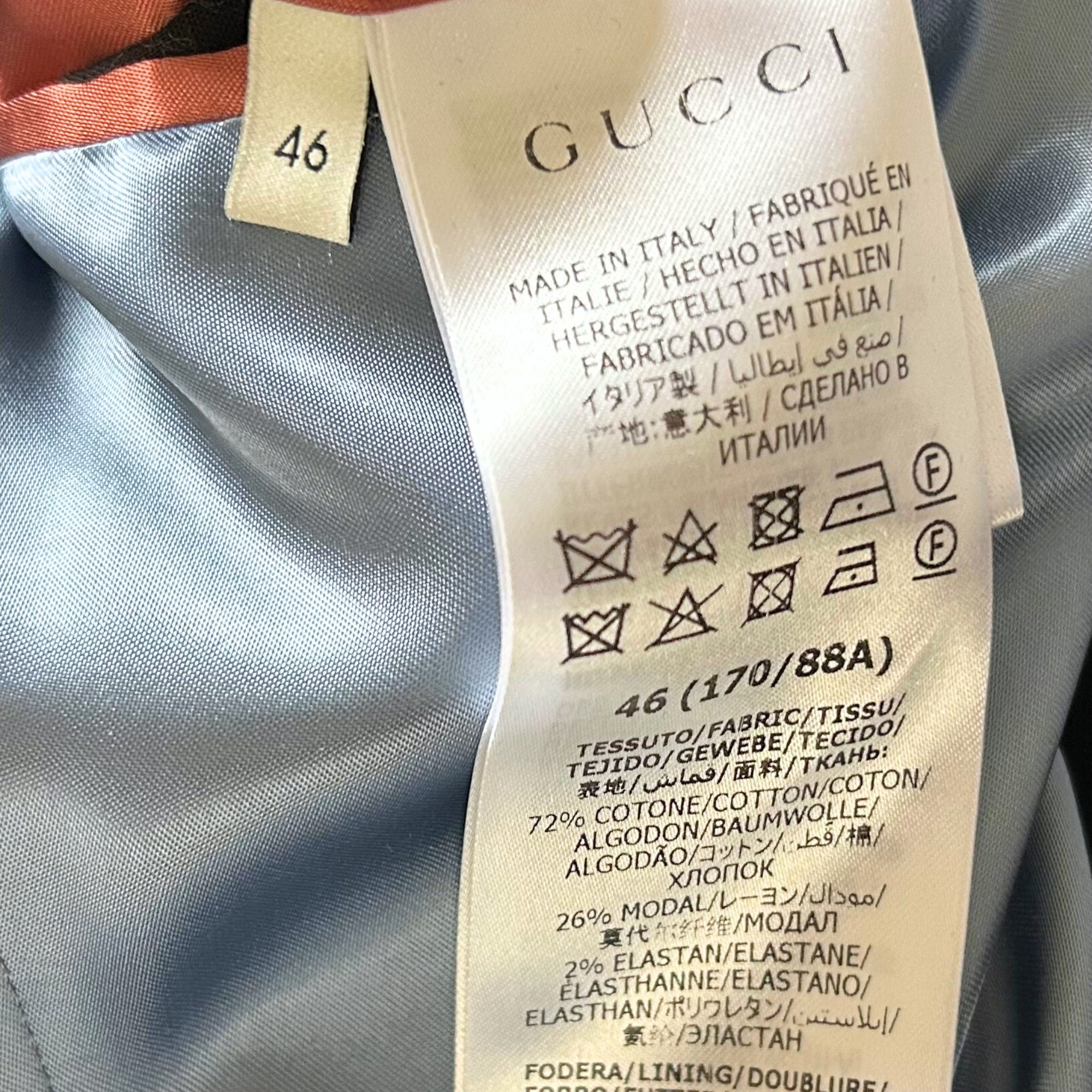 Black Velvet Blazer made of Cotton (EU 46, EU 48)