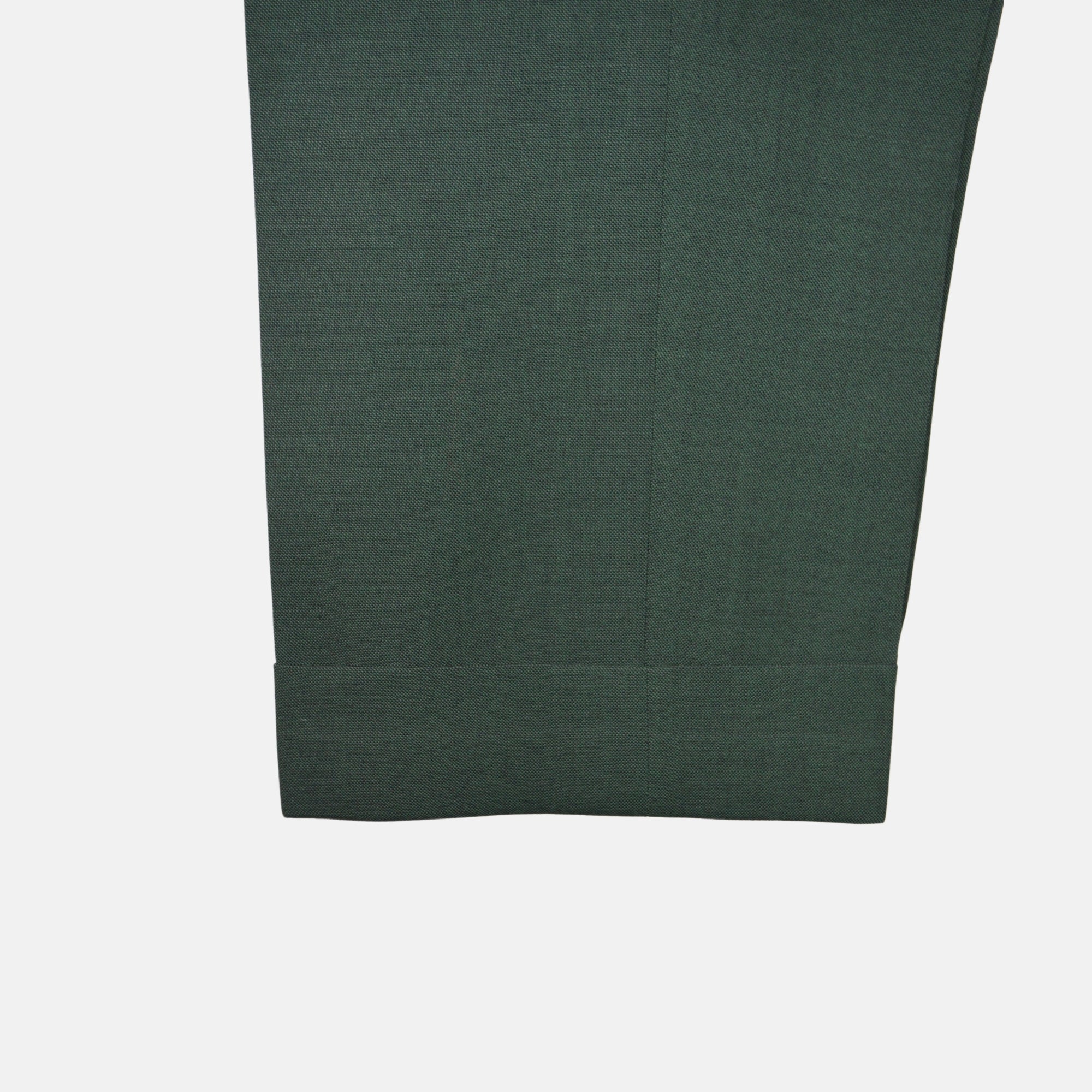 Green Double Breasted Suit made of Wool/Mohair (EU 46)