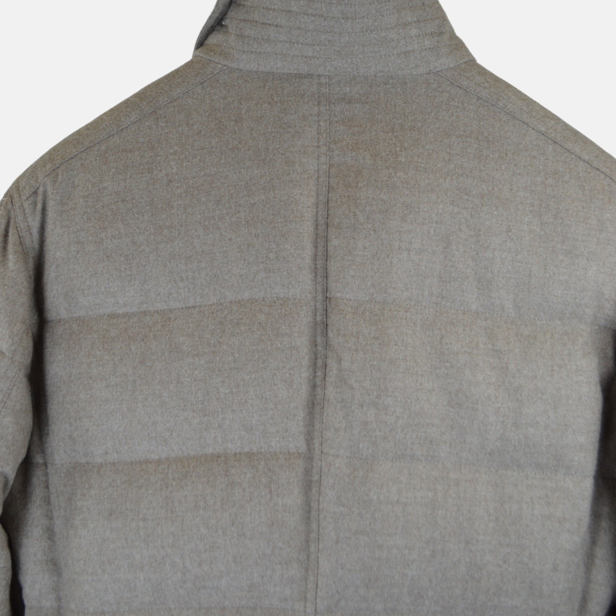 Taupe/Grey Jacket made of Cashmere (M)
