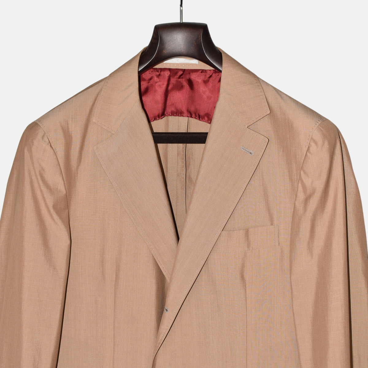 Beige Blazer Cotton/Wool/Silk (EU 50)