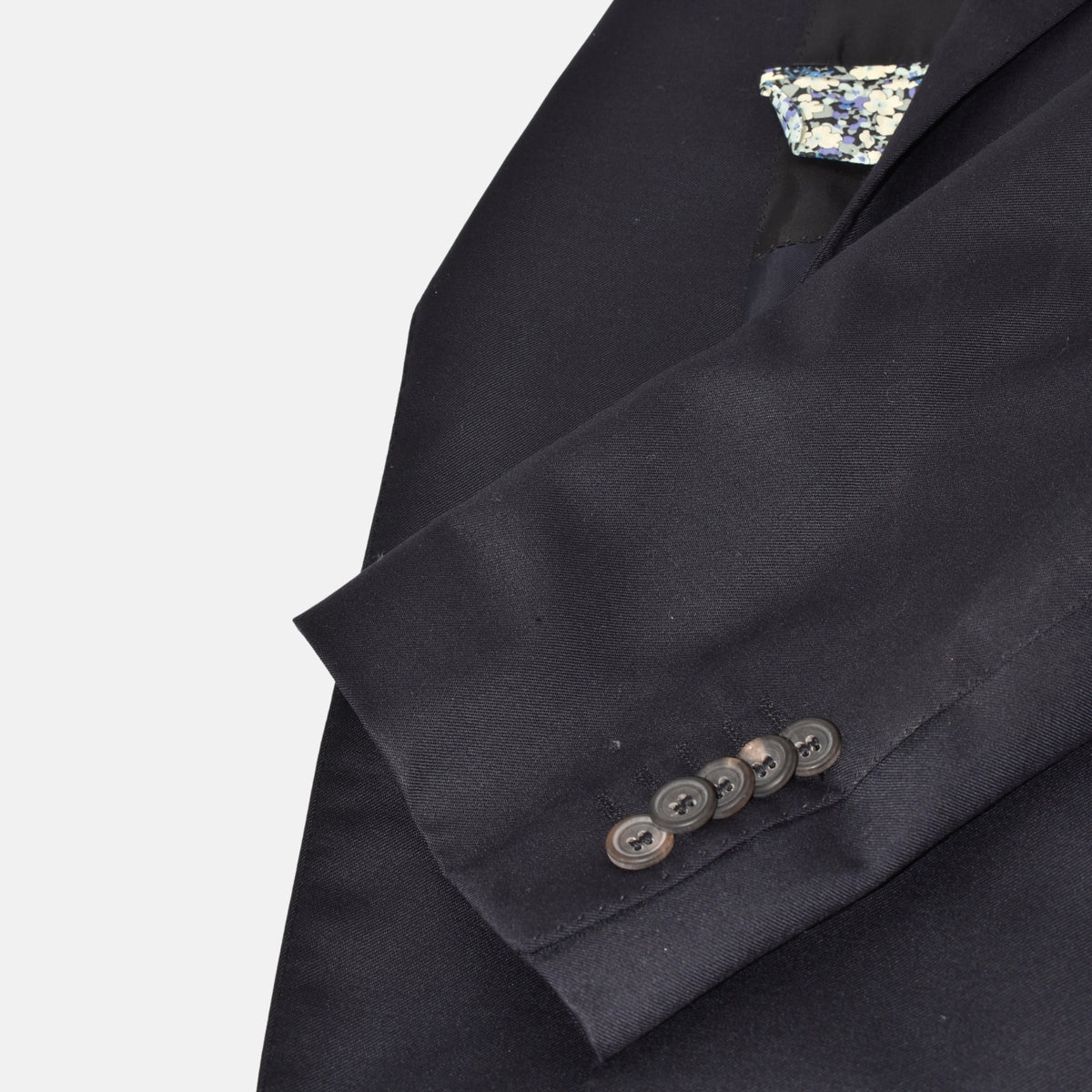Midnight Blue Blazer made of Merino Wool/Cashmere (EU 50)