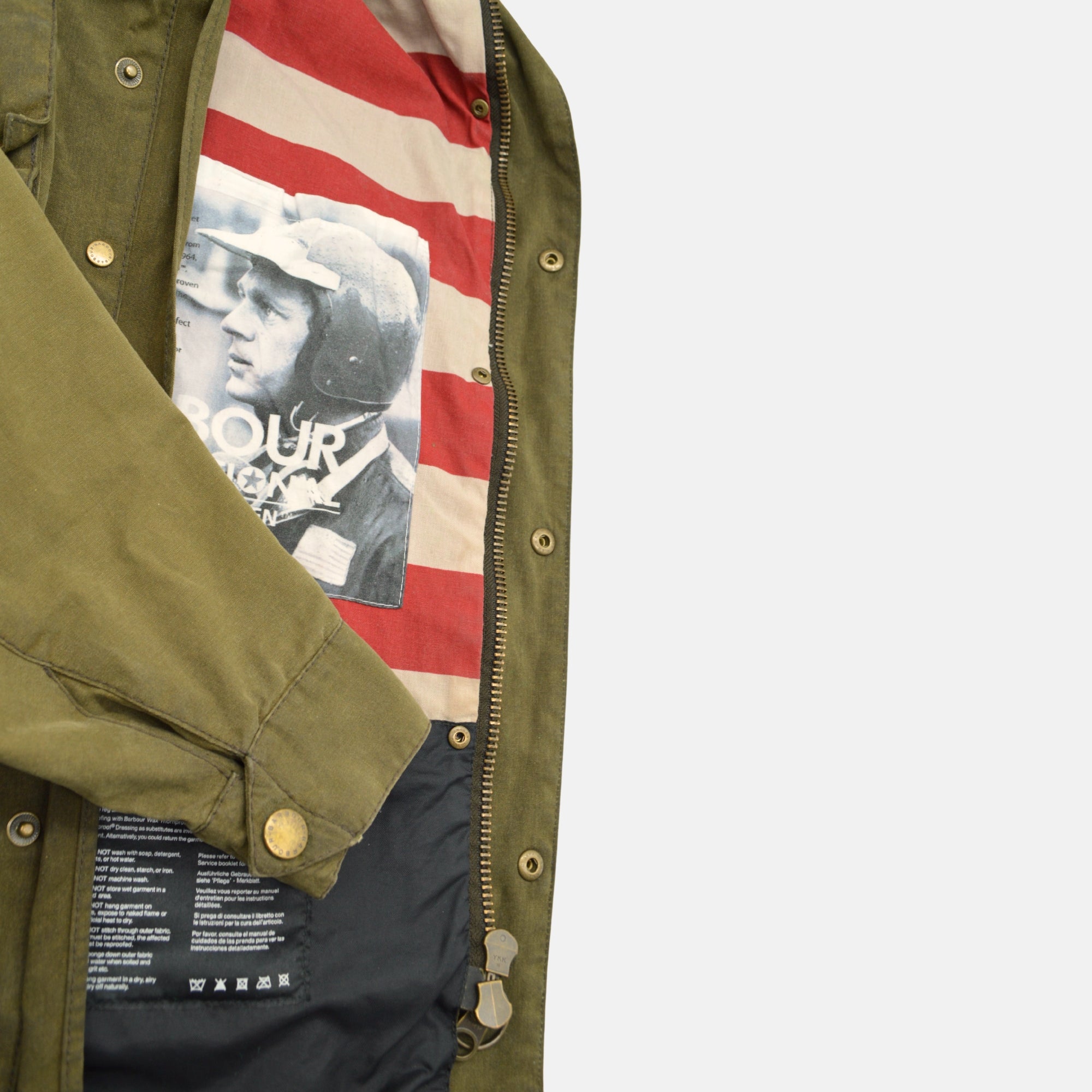 Military Parker made of 100% Waxed Cotton (EU 48)