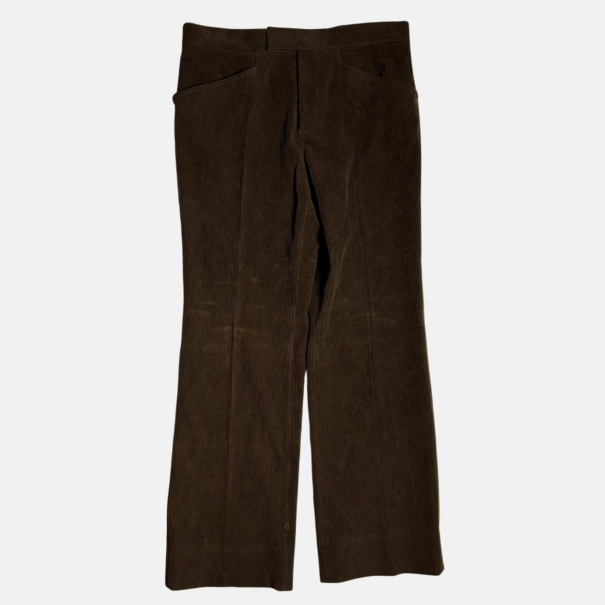 Brown Corduroy Pant made of Cotton (EU 54)