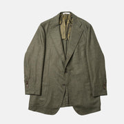 Olive Green Blazer made of Wool/Silk (EU 54)
