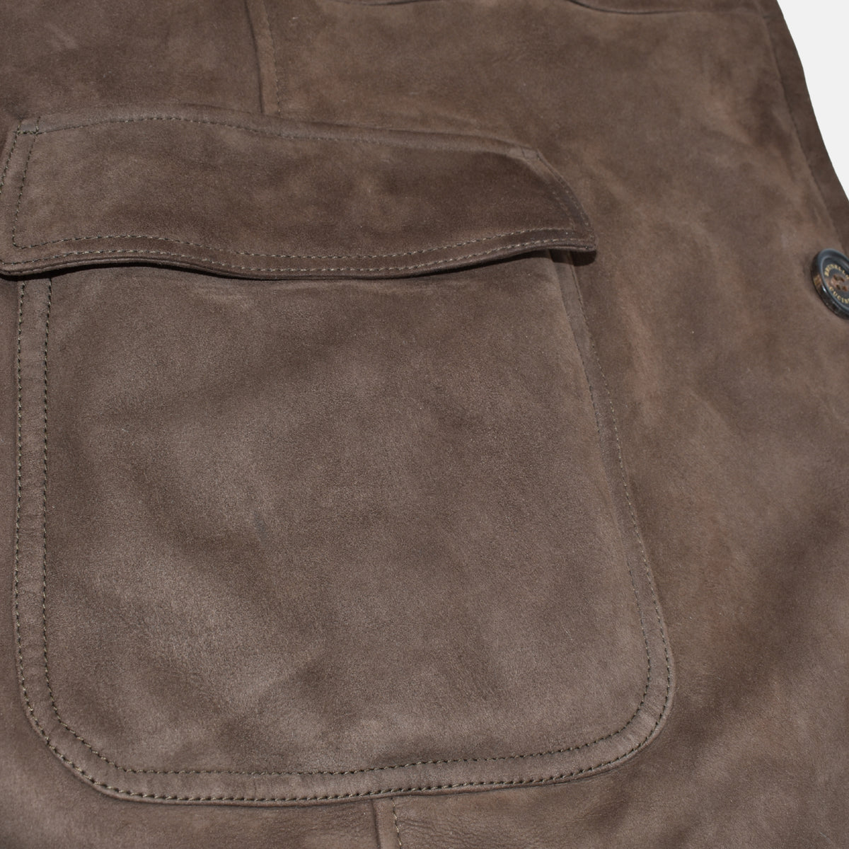 Brown Shearling Coat (XL)