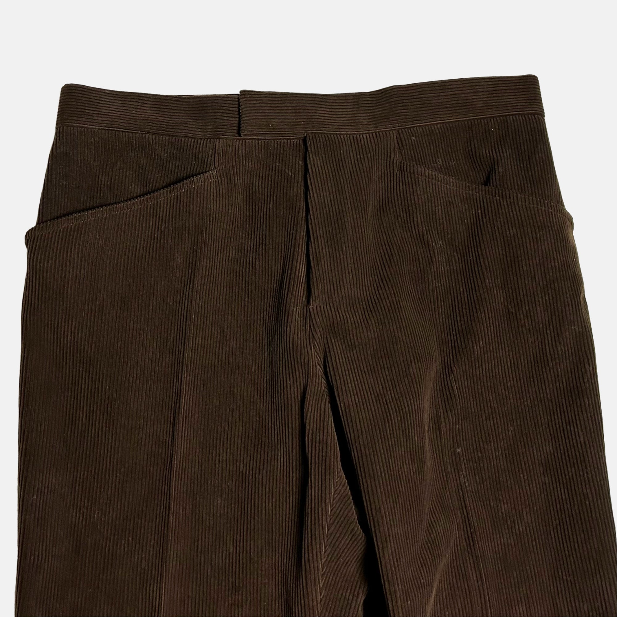 Brown Corduroy Pant made of Cotton (EU 54)