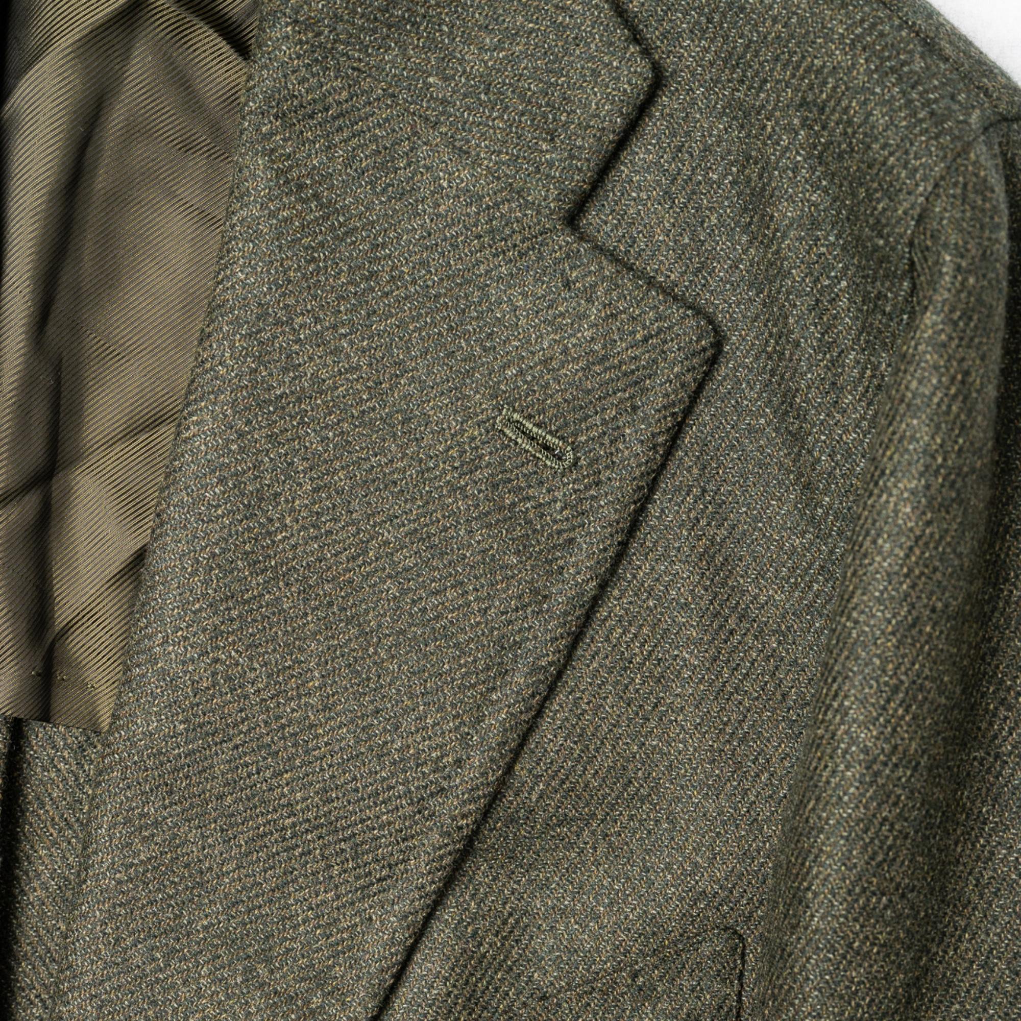 Olive Green Blazer made of Wool/Silk (EU 54)