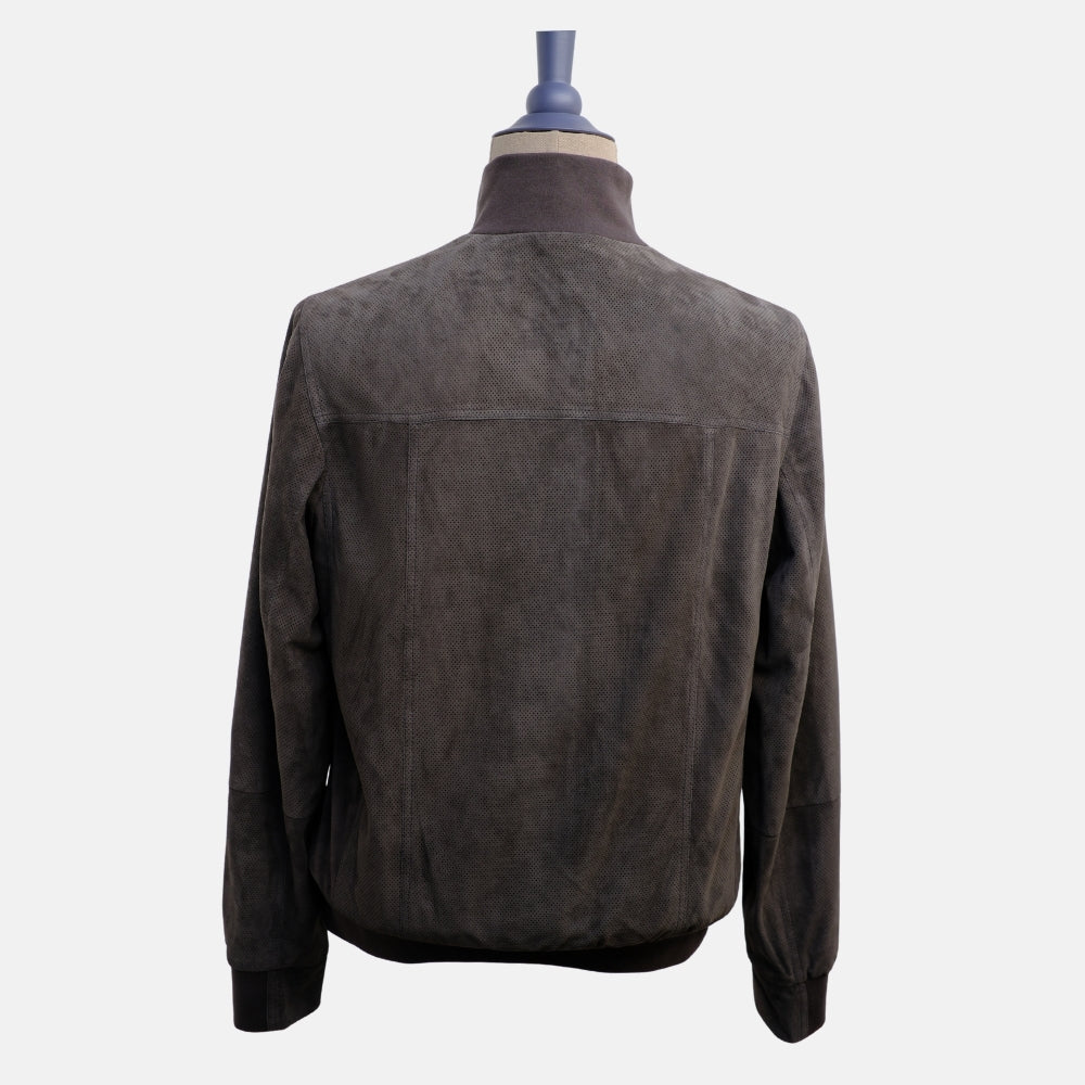 Khaki Suede Blouson (S)
