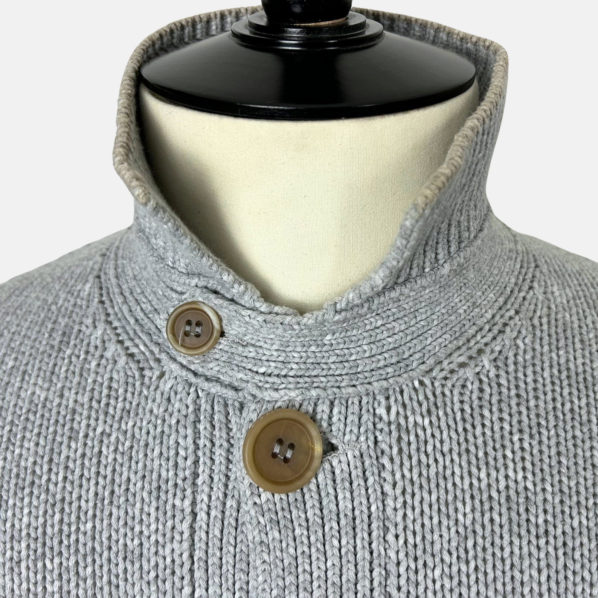 Grey Cardigan made of Cotton (EU 48)