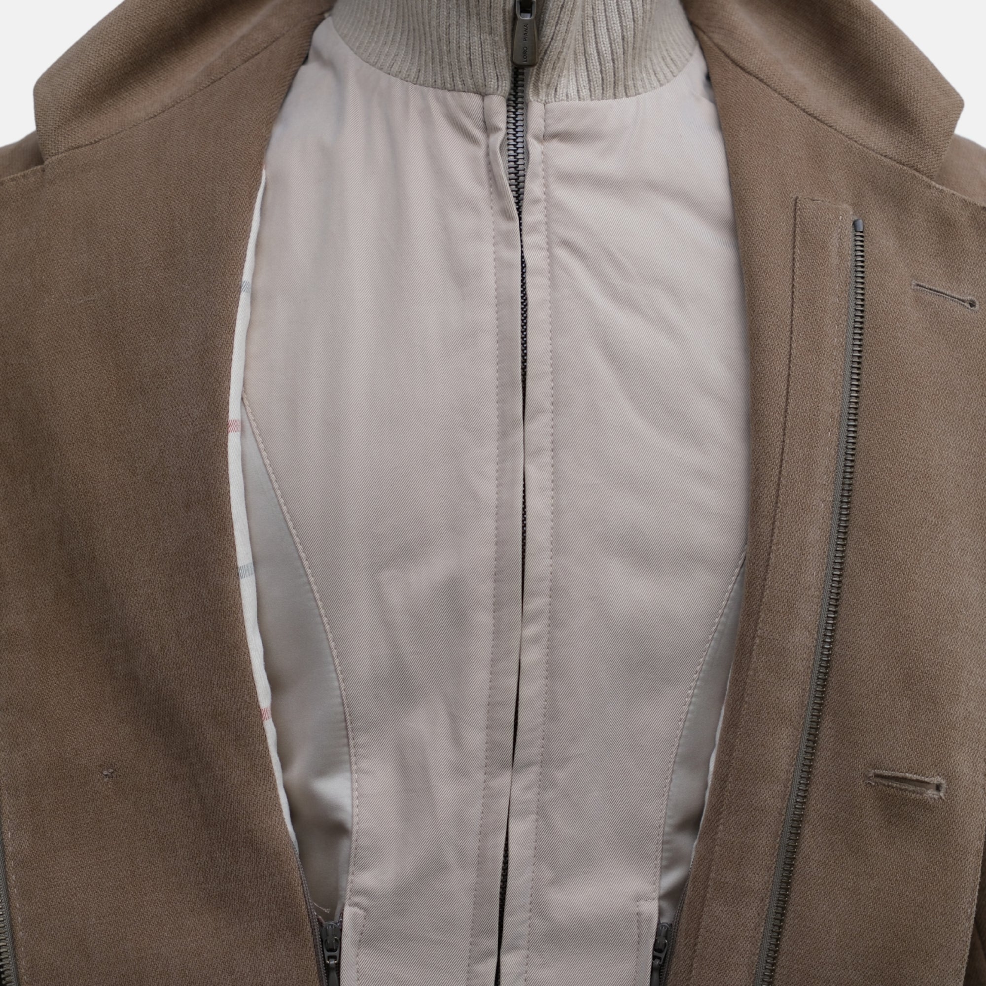 Brown Coat made of Cotton (EU 48)