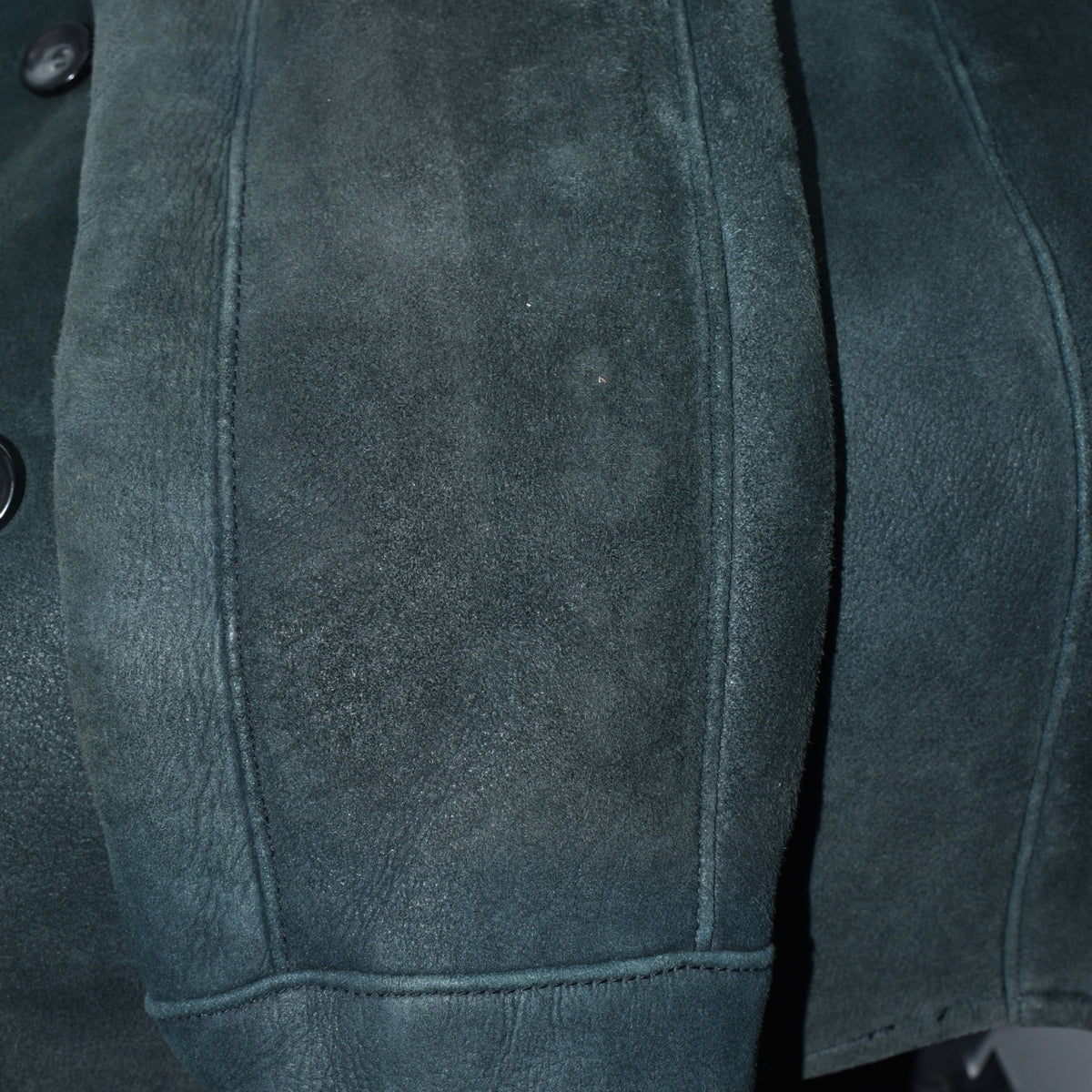 Gray Shearling Coat made of Lambskin (EU 48)