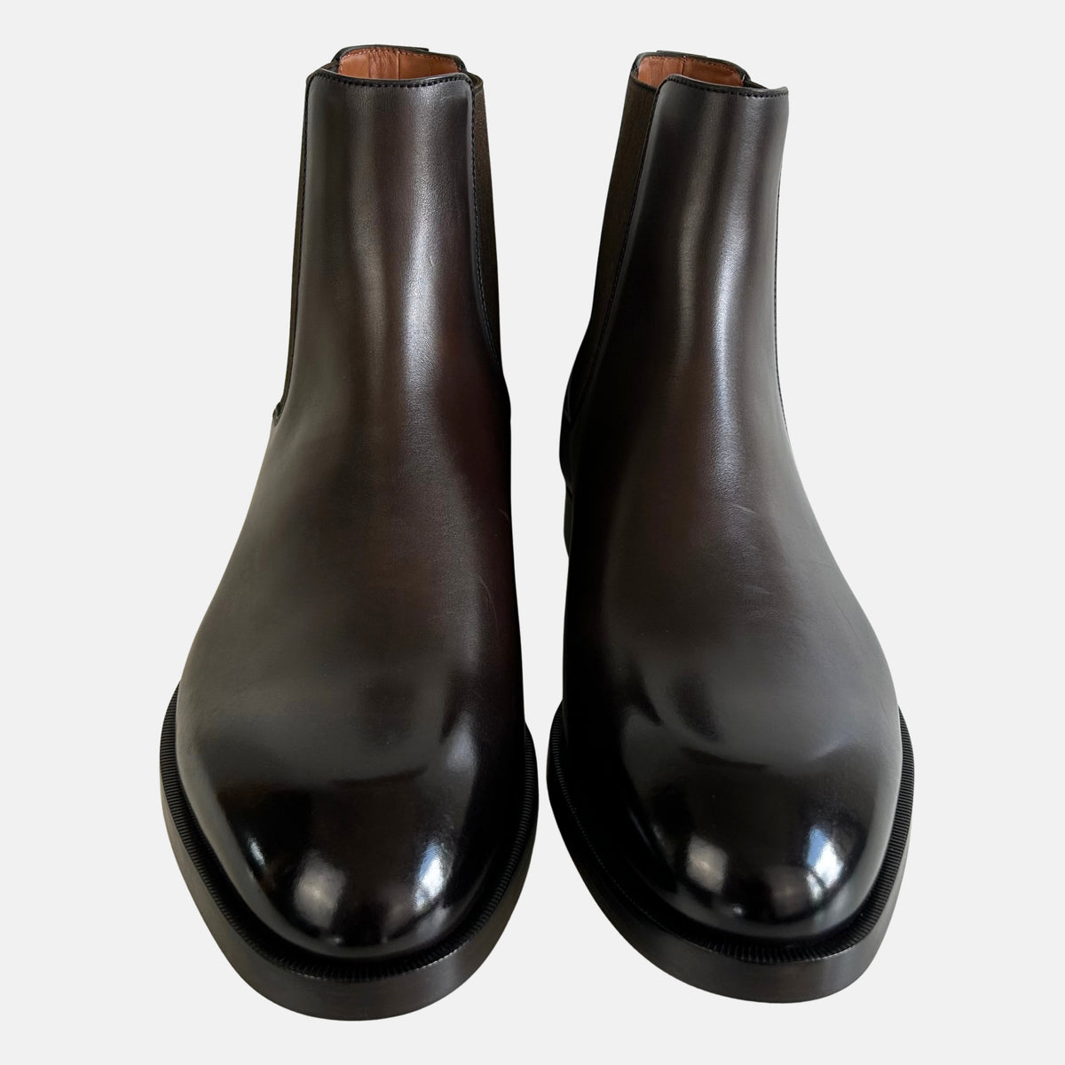 Brown Chelsea Boots made of Leather (EU 45)