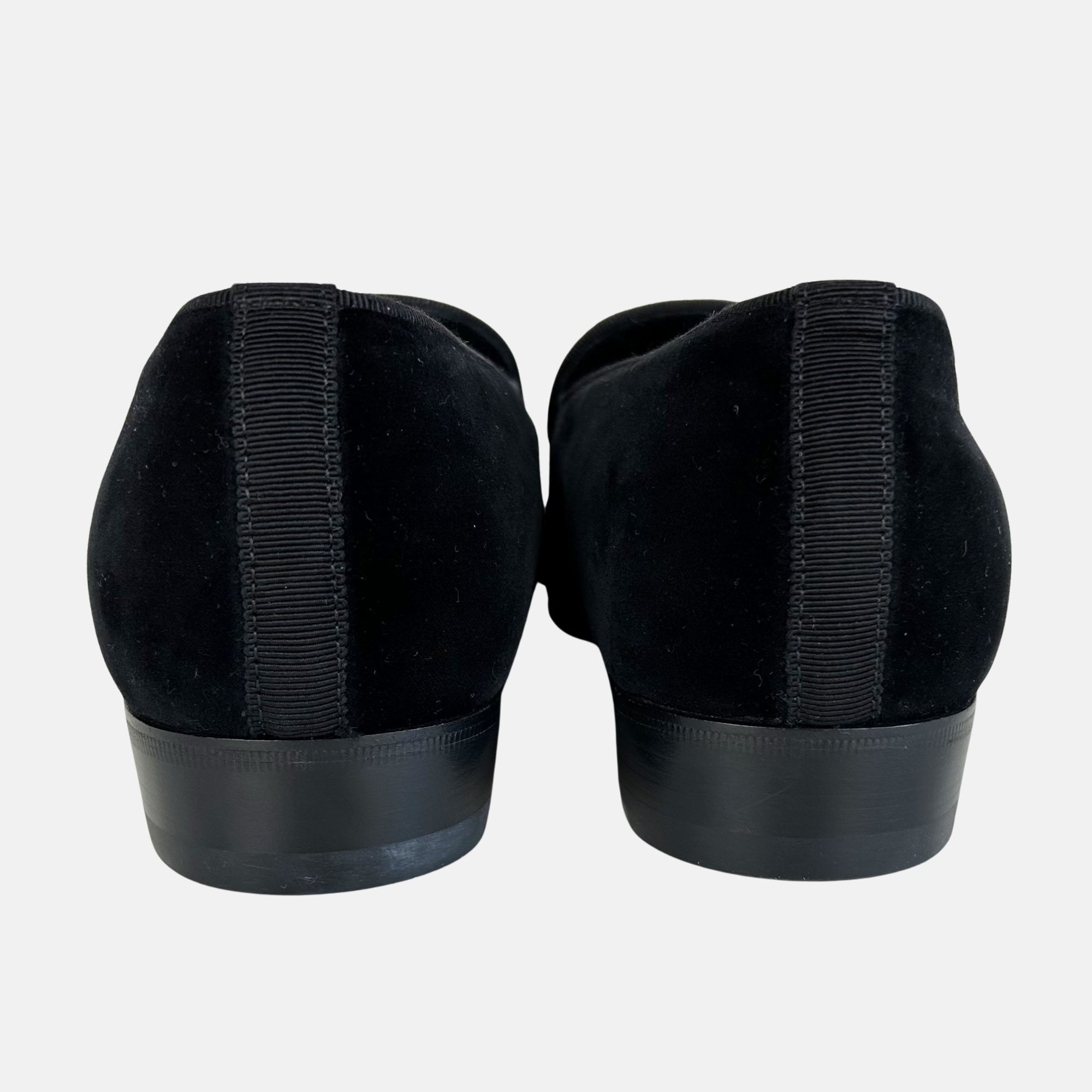 Black Tassel Loafer made of Velvet (EU 41)