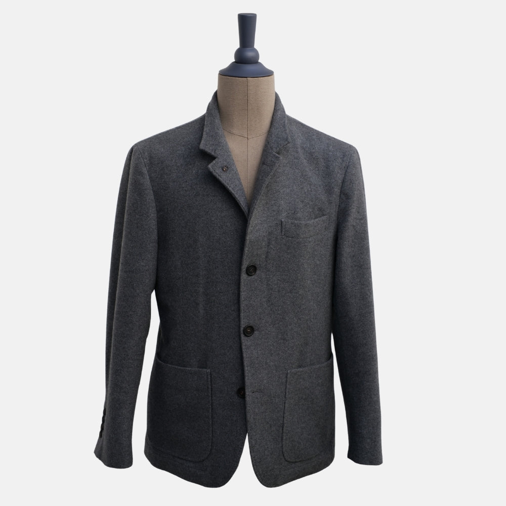 Grey Cashmere Jacket (M)