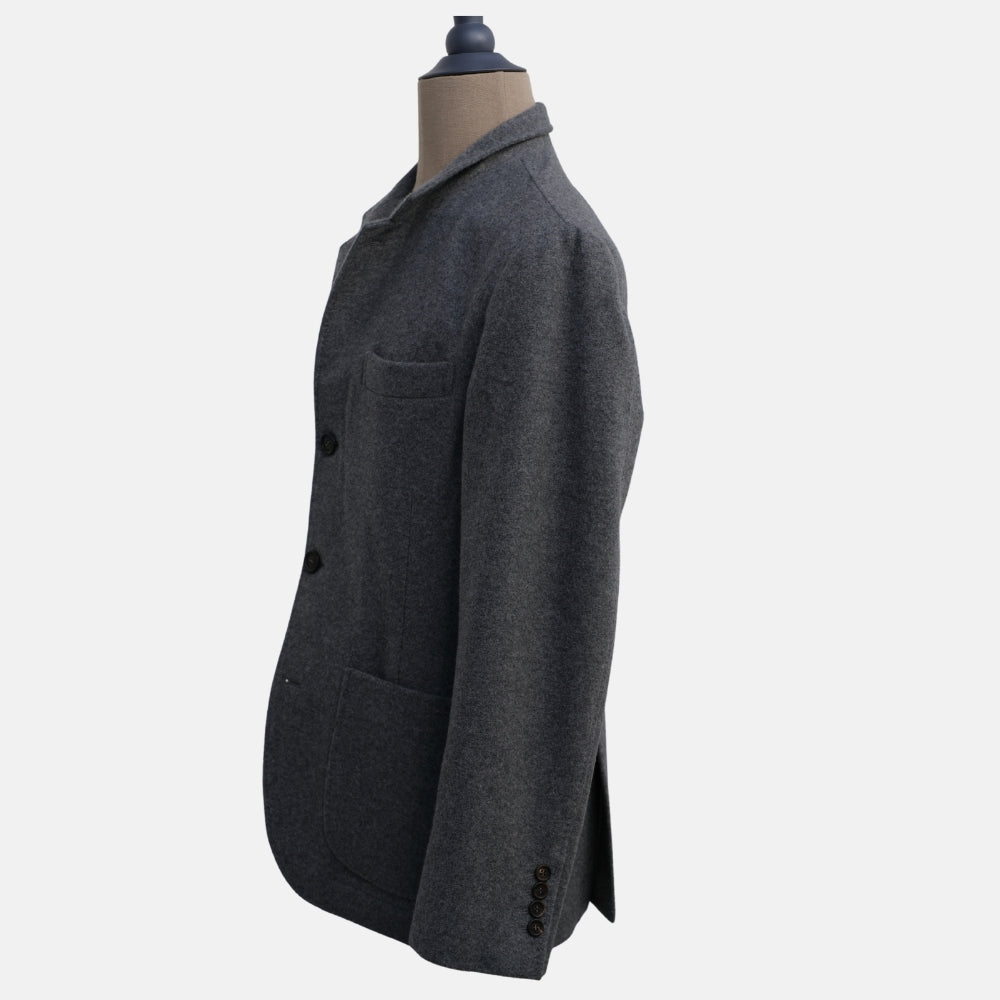 Grey Cashmere Jacket (M)