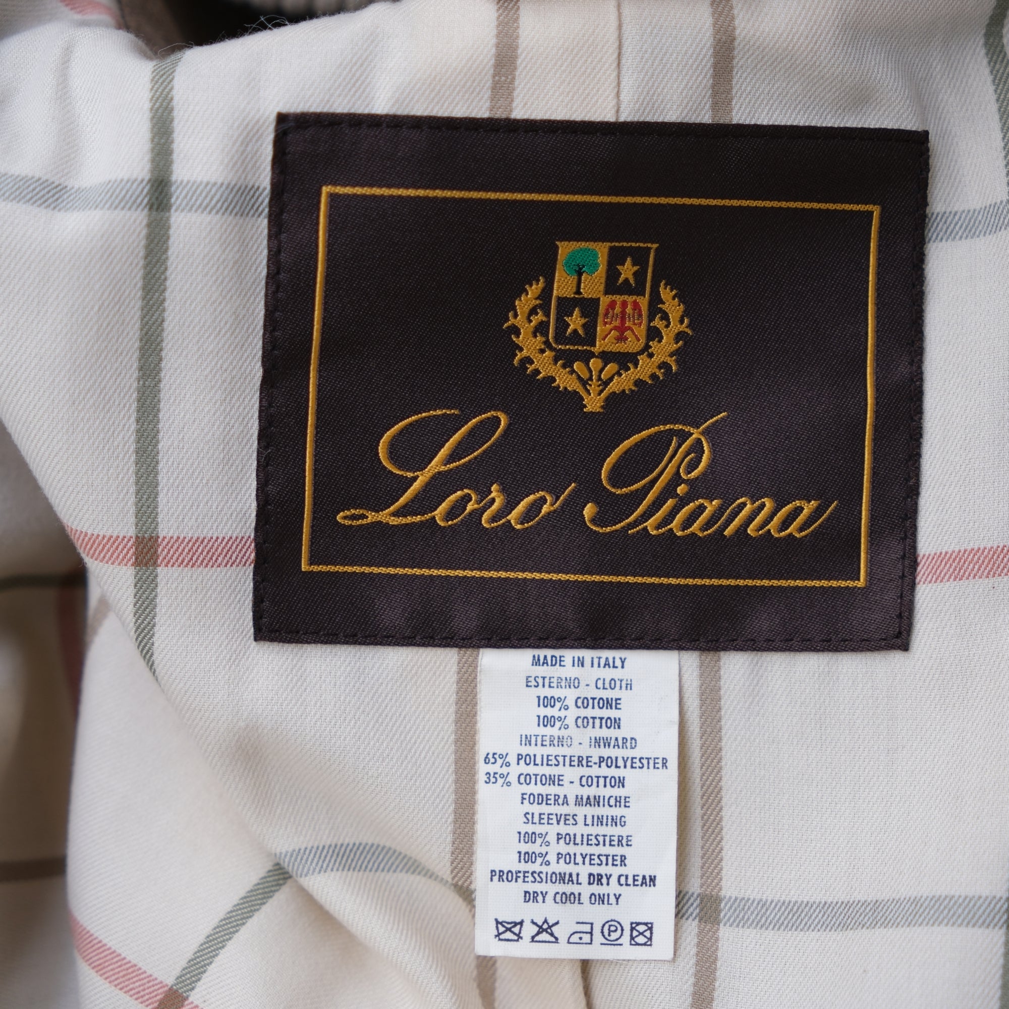 Brown Coat made of Cotton (EU 48)