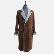 Brown Shearling Coat (XL)