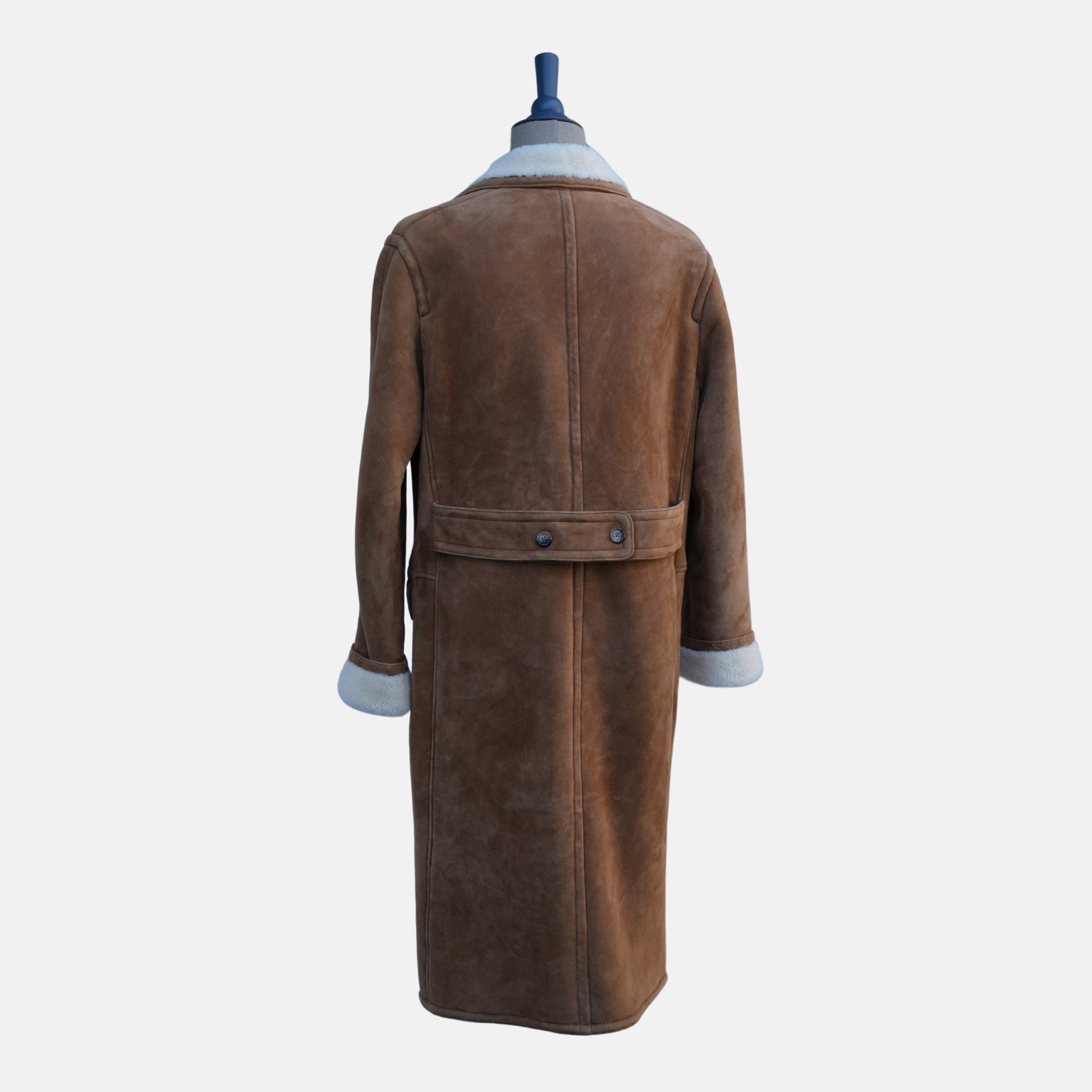 Brown Shearling Coat (XL)