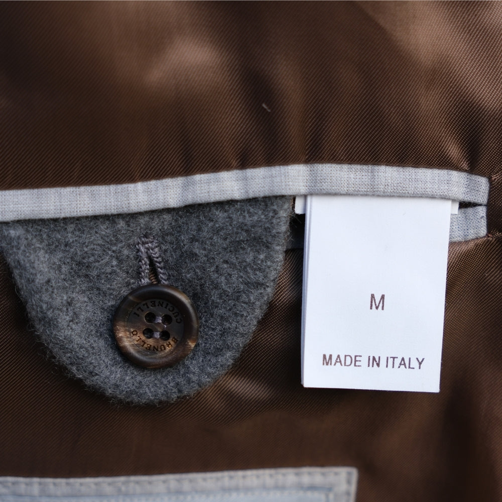 Grey Cashmere Jacket (M)