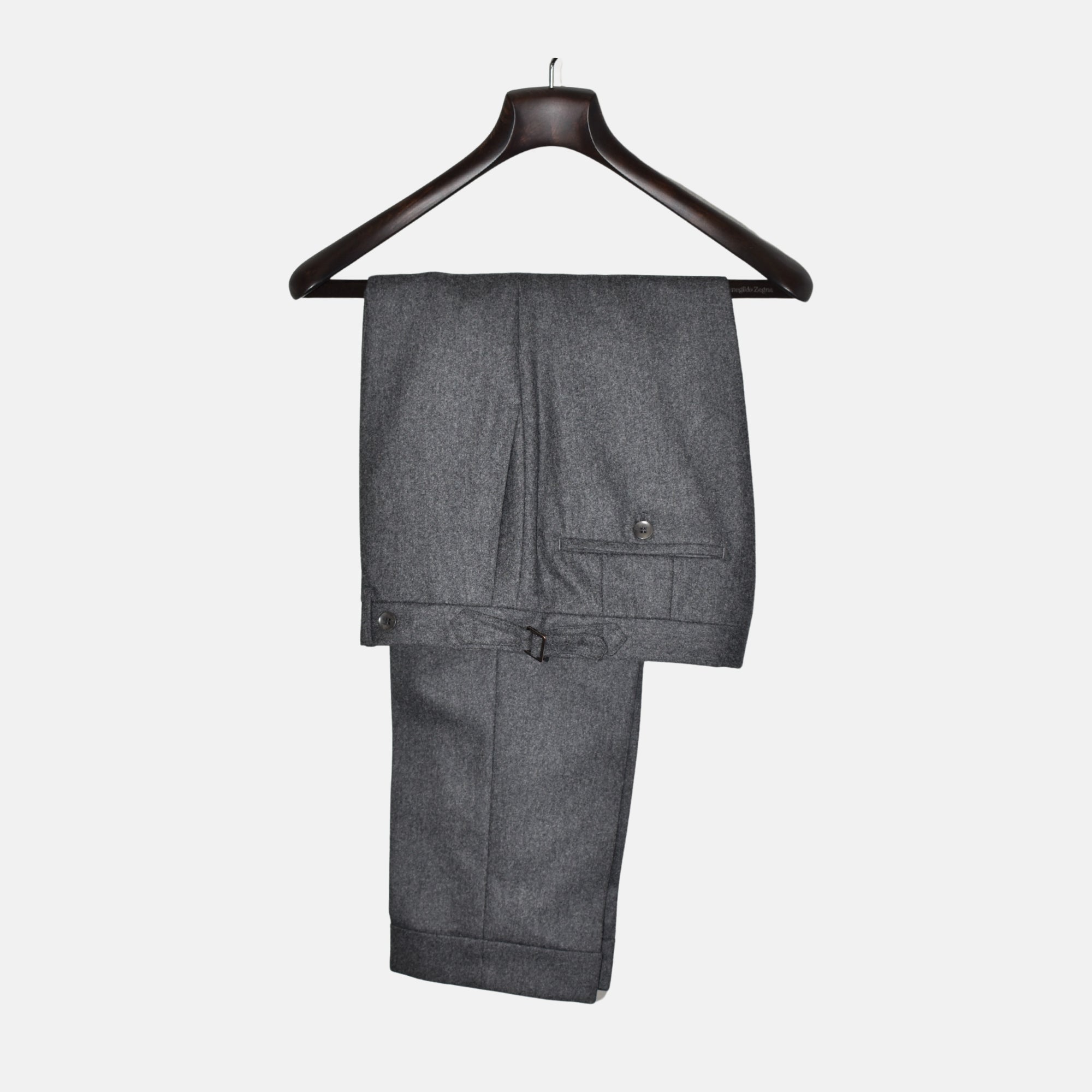 Gray Trousers made of Wool (EU 46)