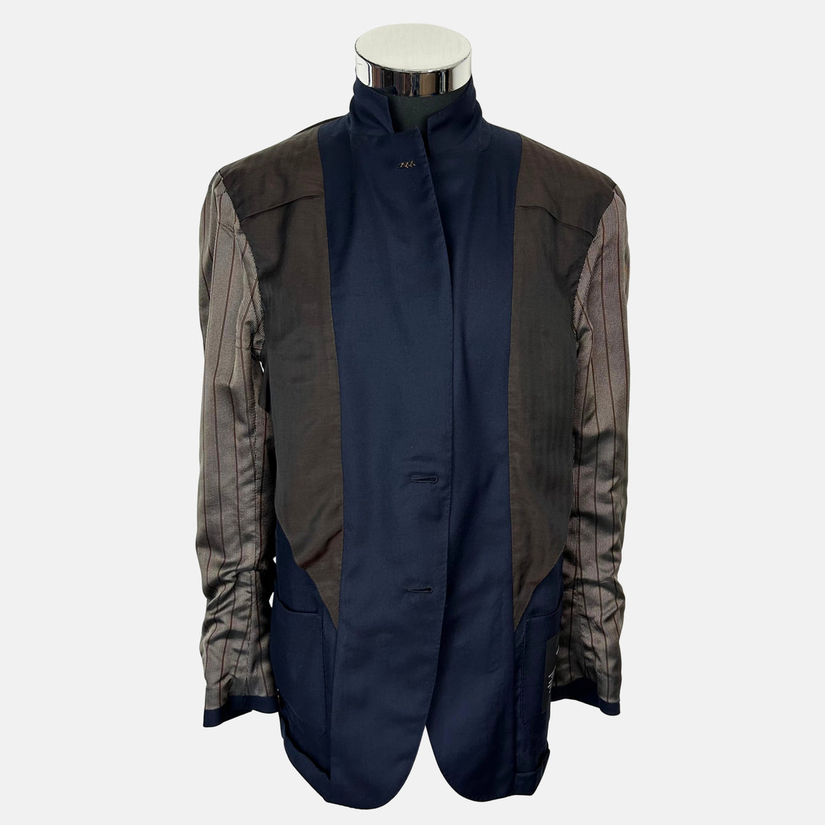 Navy Blue Blazer made of Cashmere (EU 48)