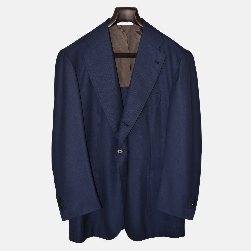 Navy Blue Wool Suit (EU 56)