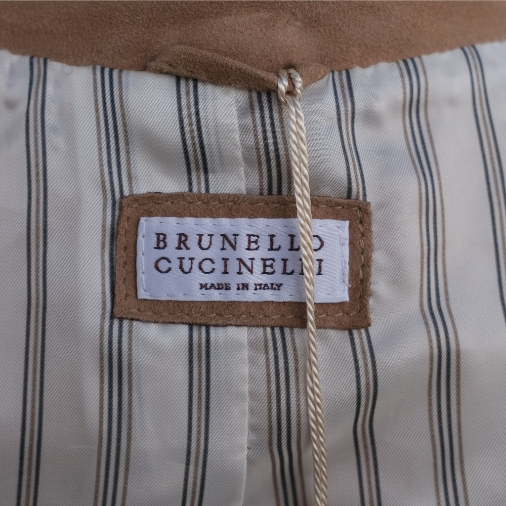 Beige Suede Jacket (M)