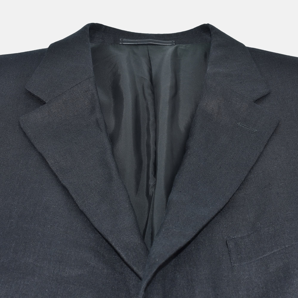 Black Linen Suit