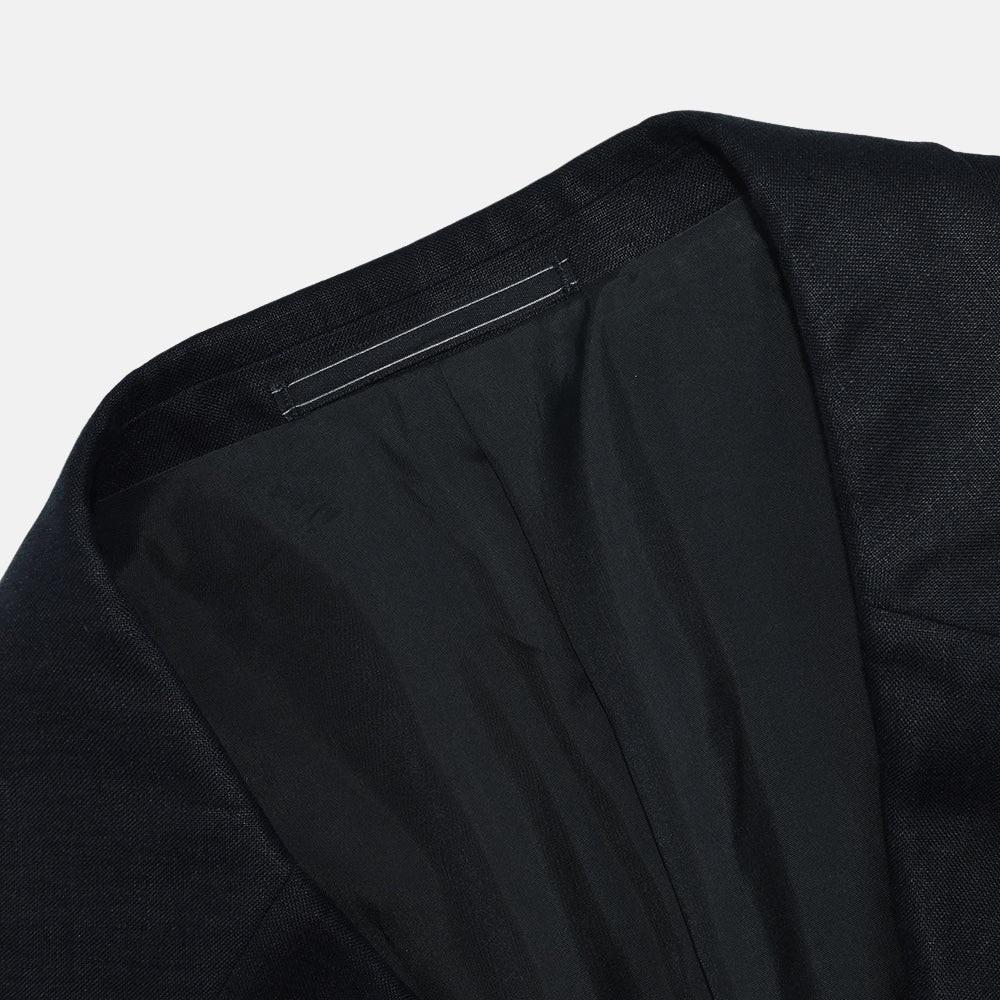 Black Linen Suit