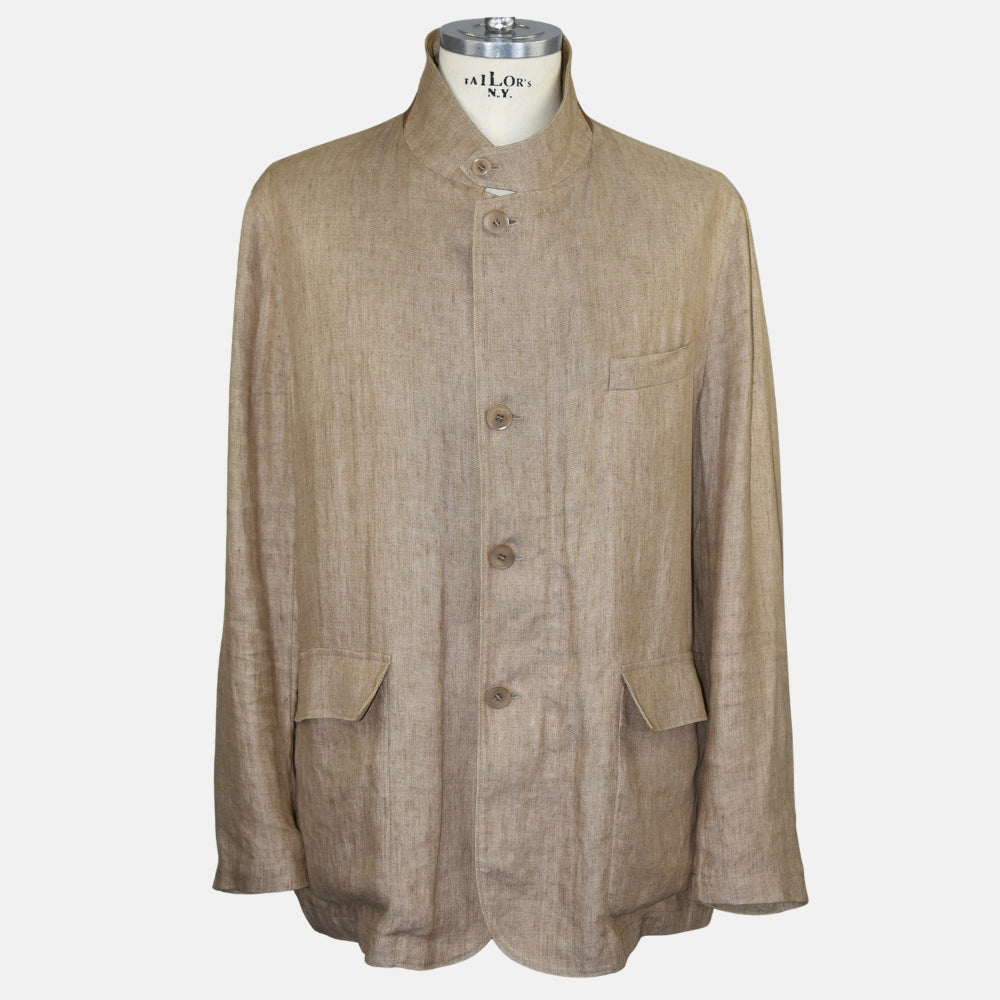Beige Linen Jacket