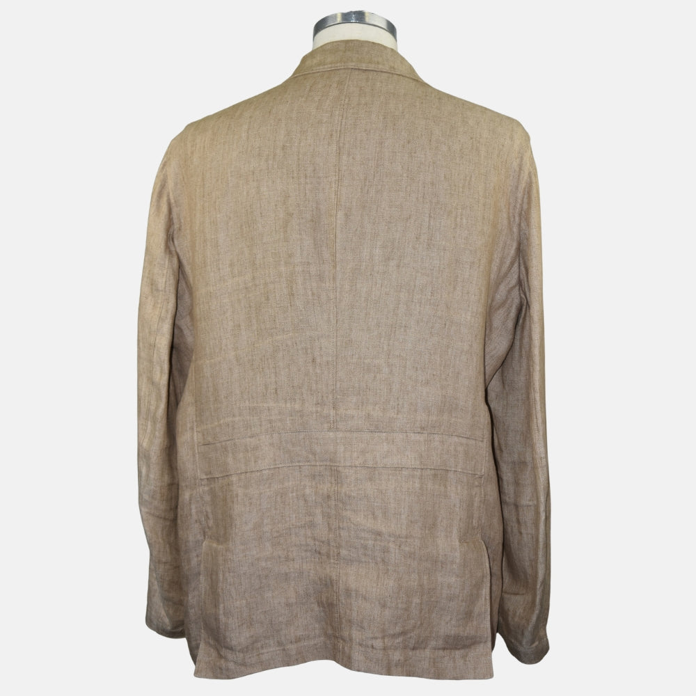 Beige Linen Jacket